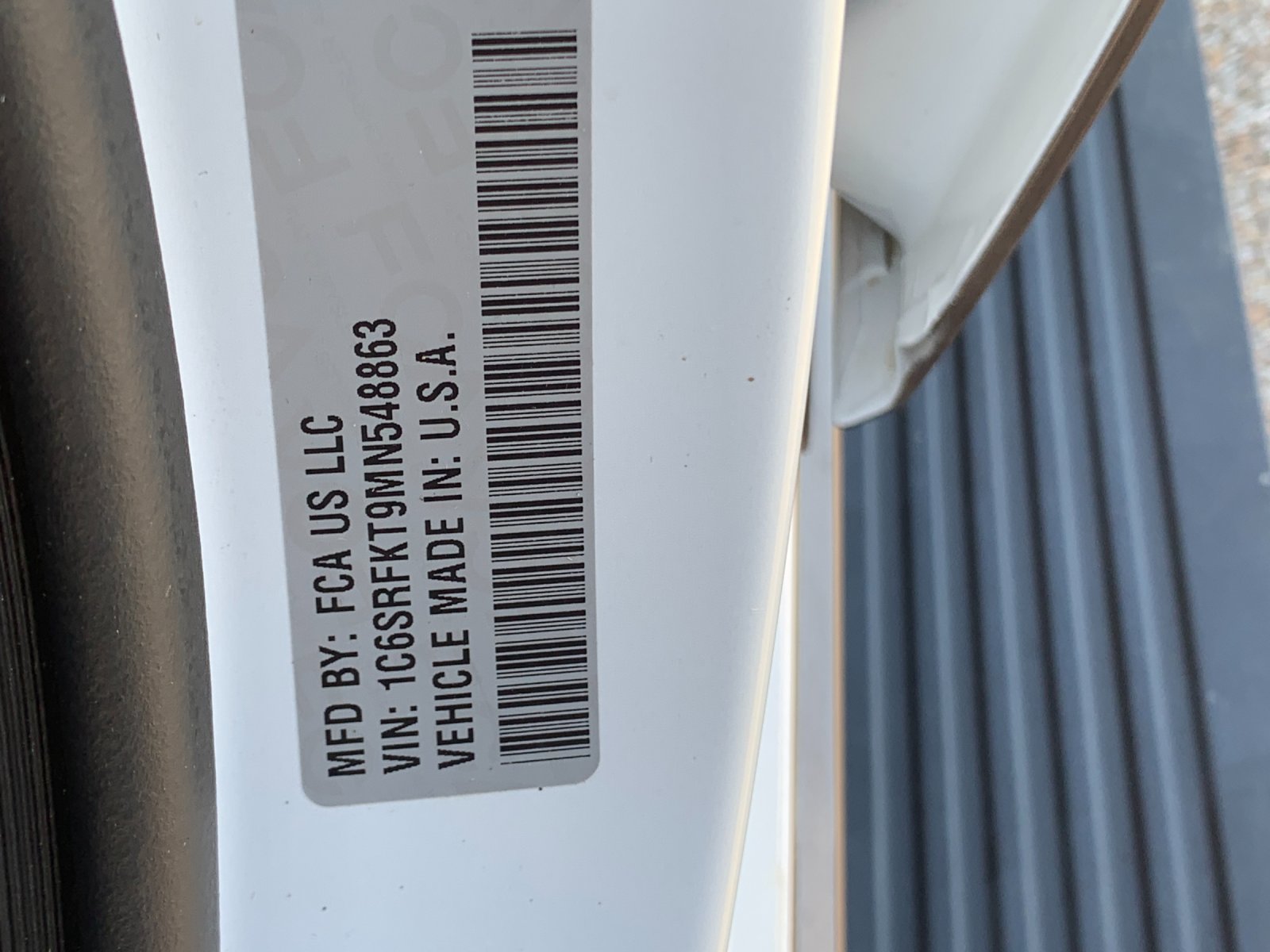 Used 2021 White Ram Limited image 34