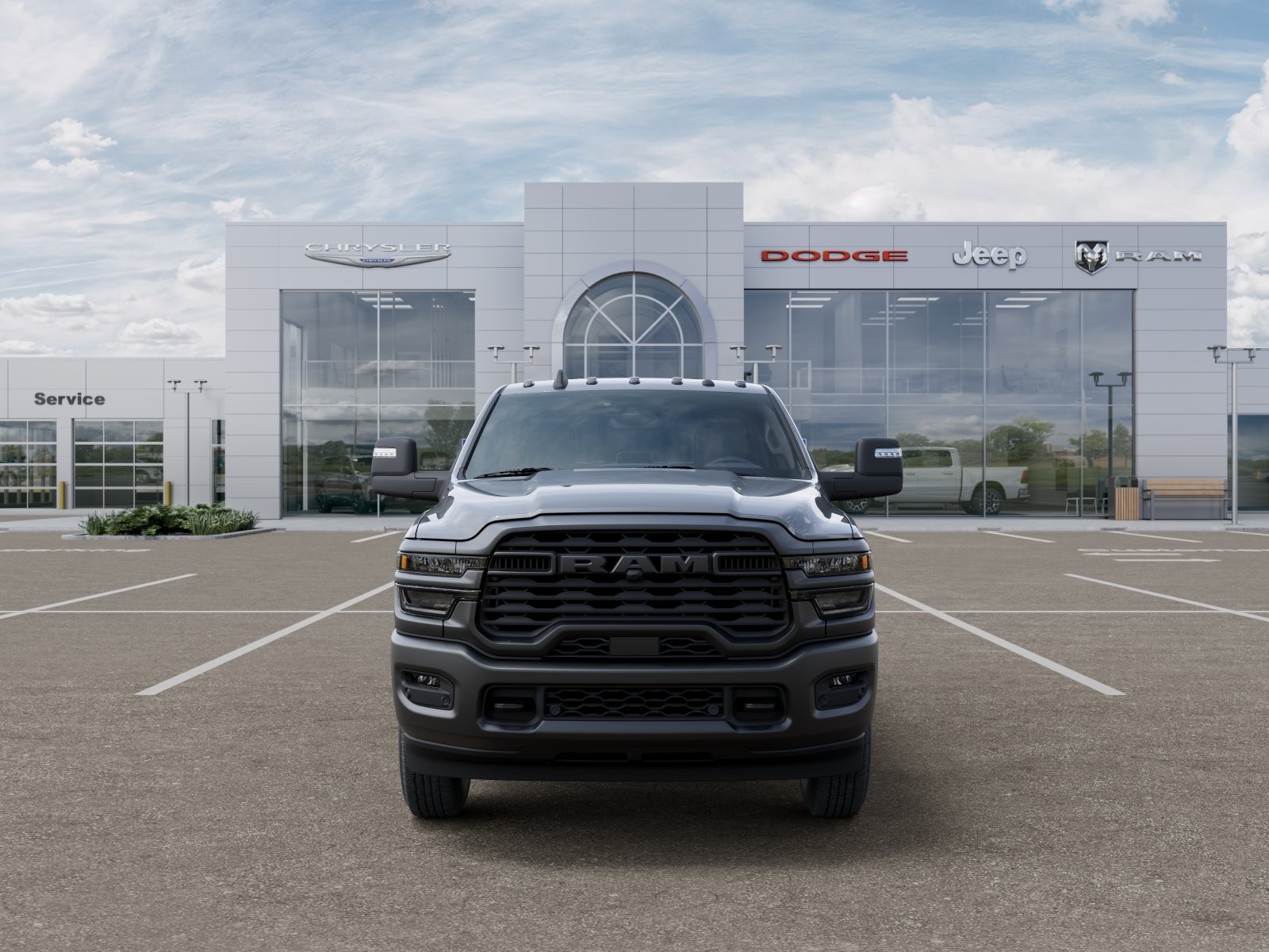 New 2026 Ceramic Gray Clear-Coat Exterior Paint RAM Warlock image 6