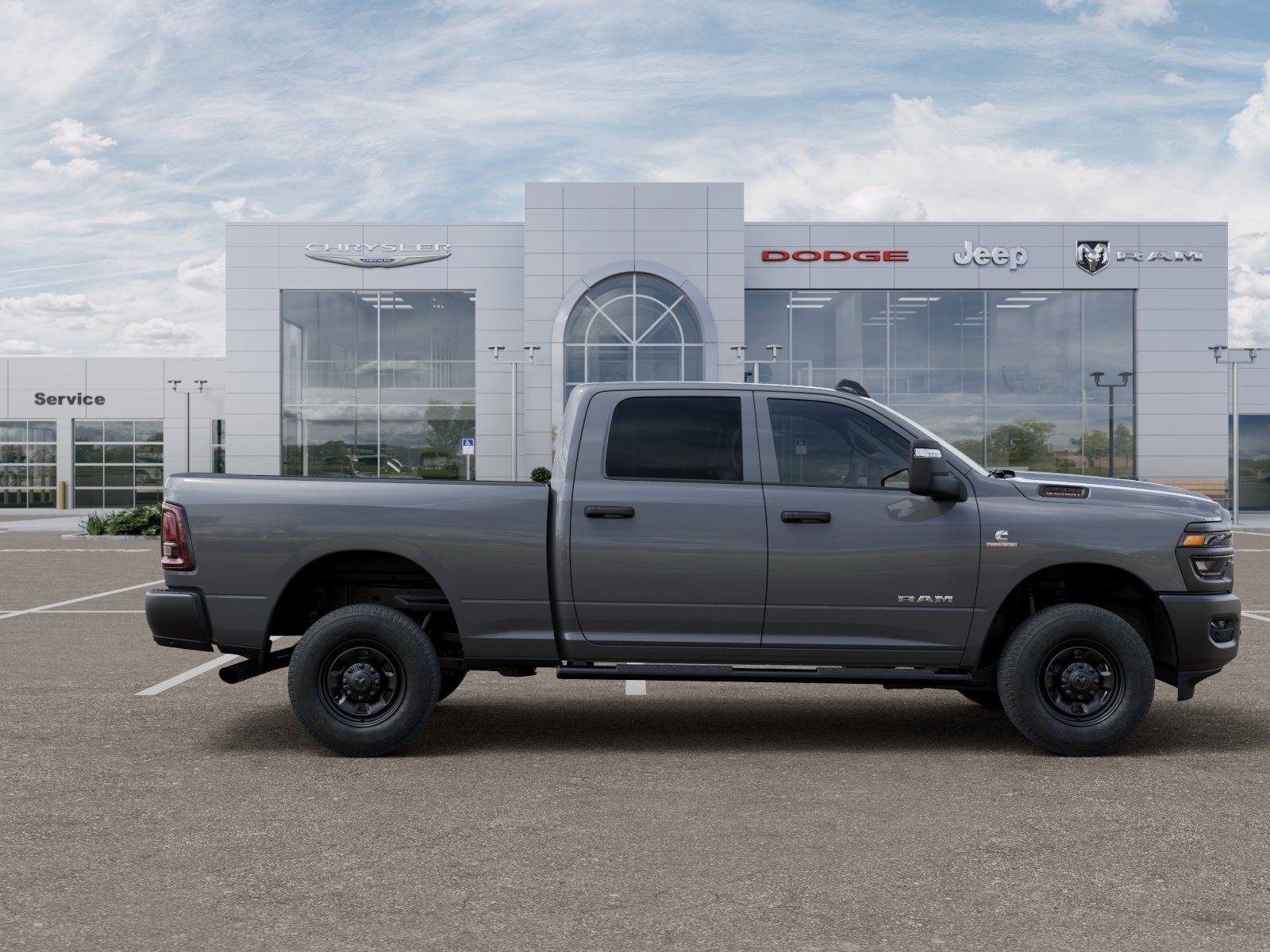 New 2026 Ceramic Gray Clear-Coat Exterior Paint RAM Warlock image 21