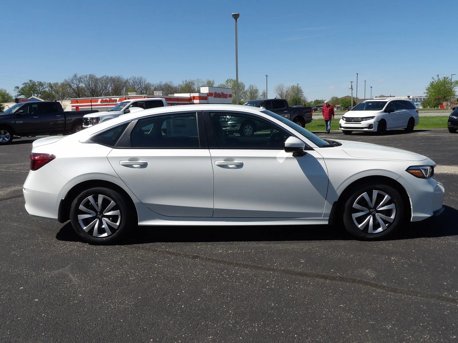 New 2026 White Honda LX image 8