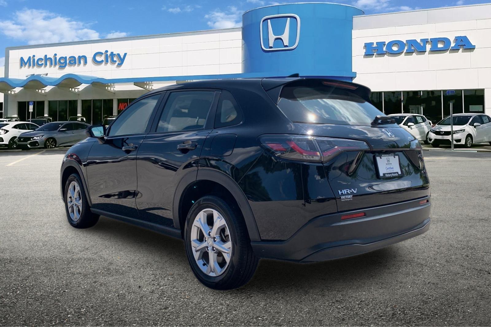Certified Used 2024 Crystal Black Pearl Honda LX image 3