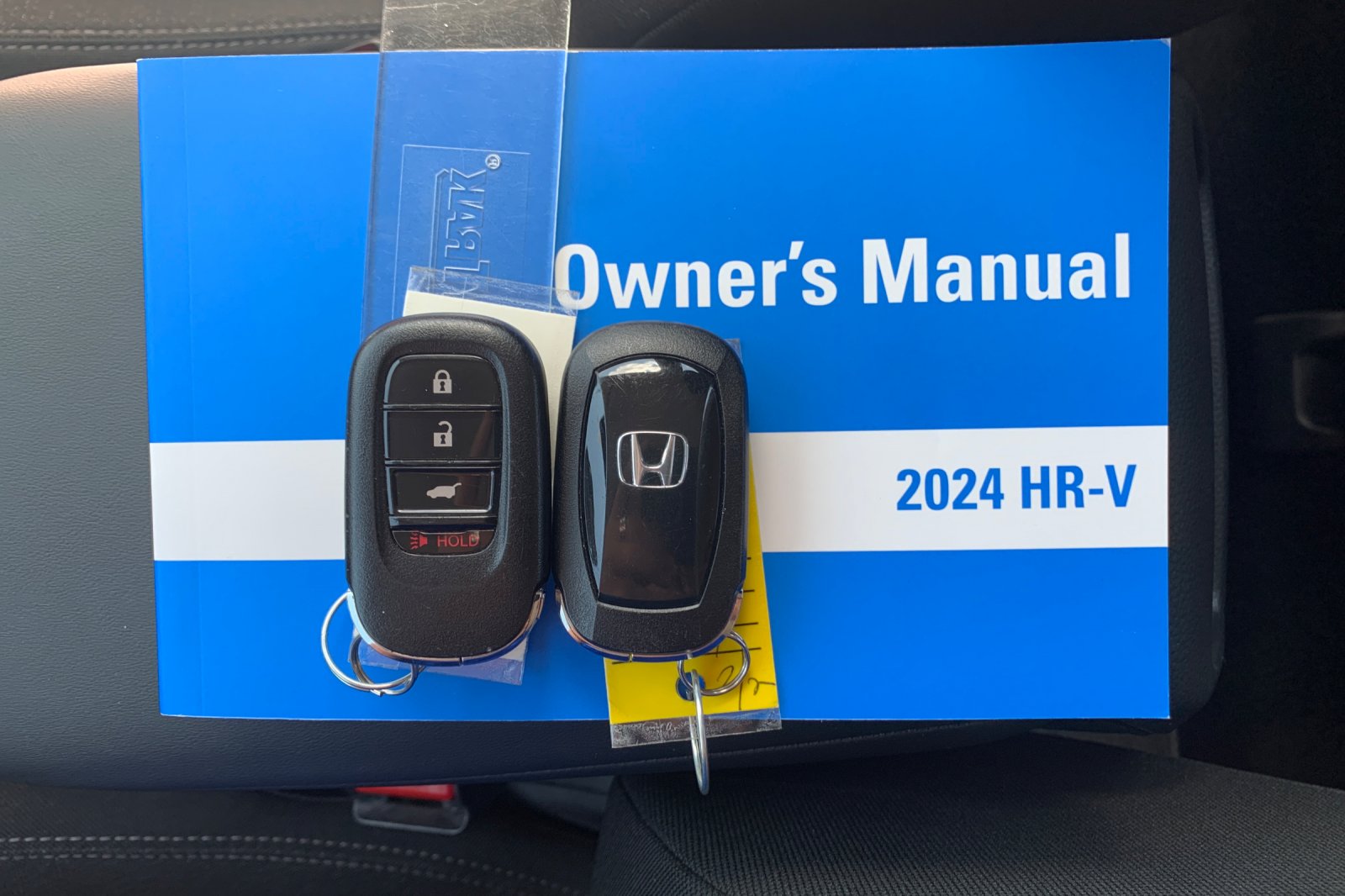 Certified Used 2024 Crystal Black Pearl Honda LX image 9