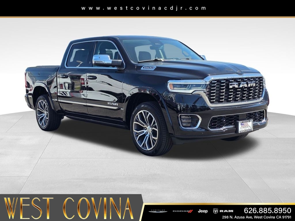 New 2026 Diamond Black Crystal Pearl-Coat Exterior Paint RAM Tungsten image 3