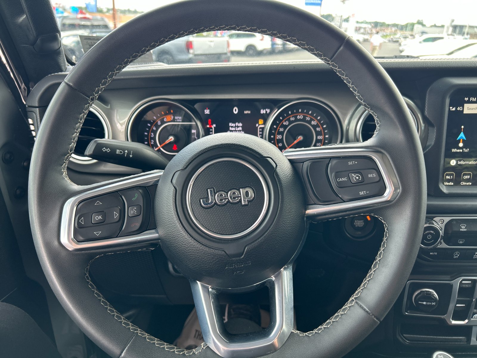 Used 2023 Gray Clearcoat Jeep Sahara image 28