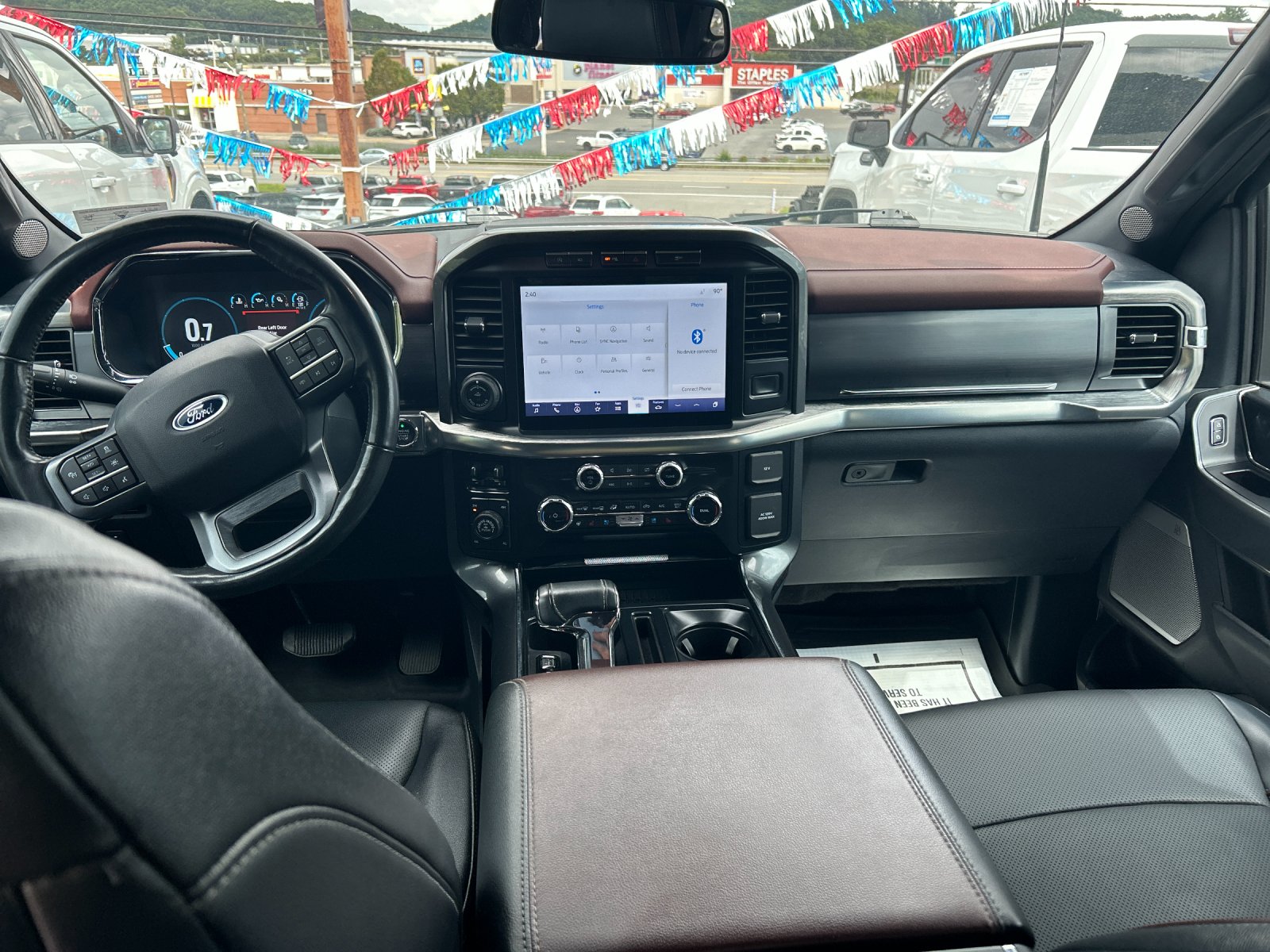 Used 2023 Oxford White Ford Lariat image 16