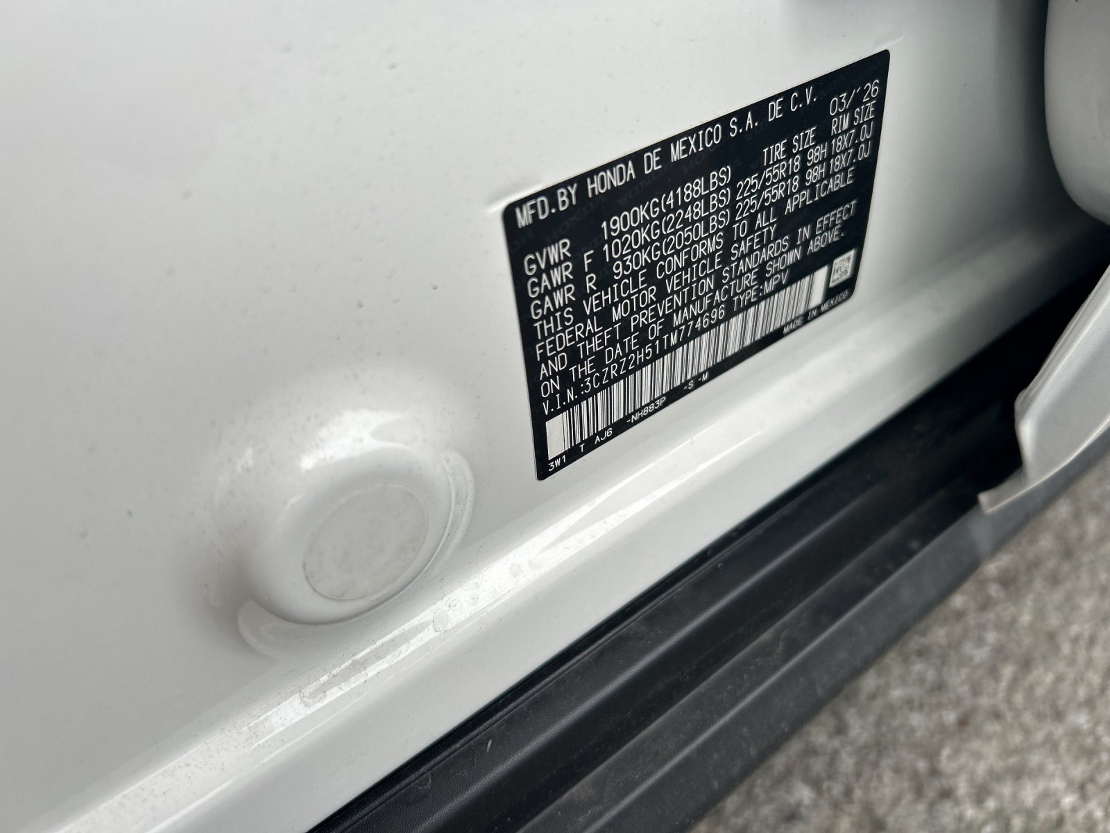 New 2026 Platinum White Pearl Honda AWD SPORT image 35