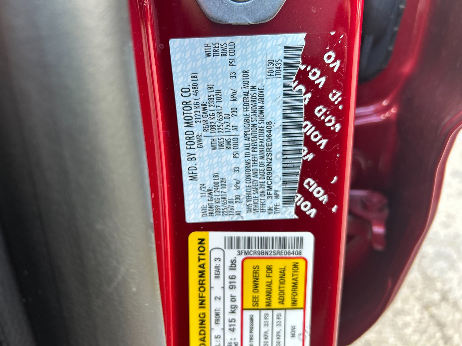 Used 2025 Ruby Red Metallic Ford Big Bend image 34