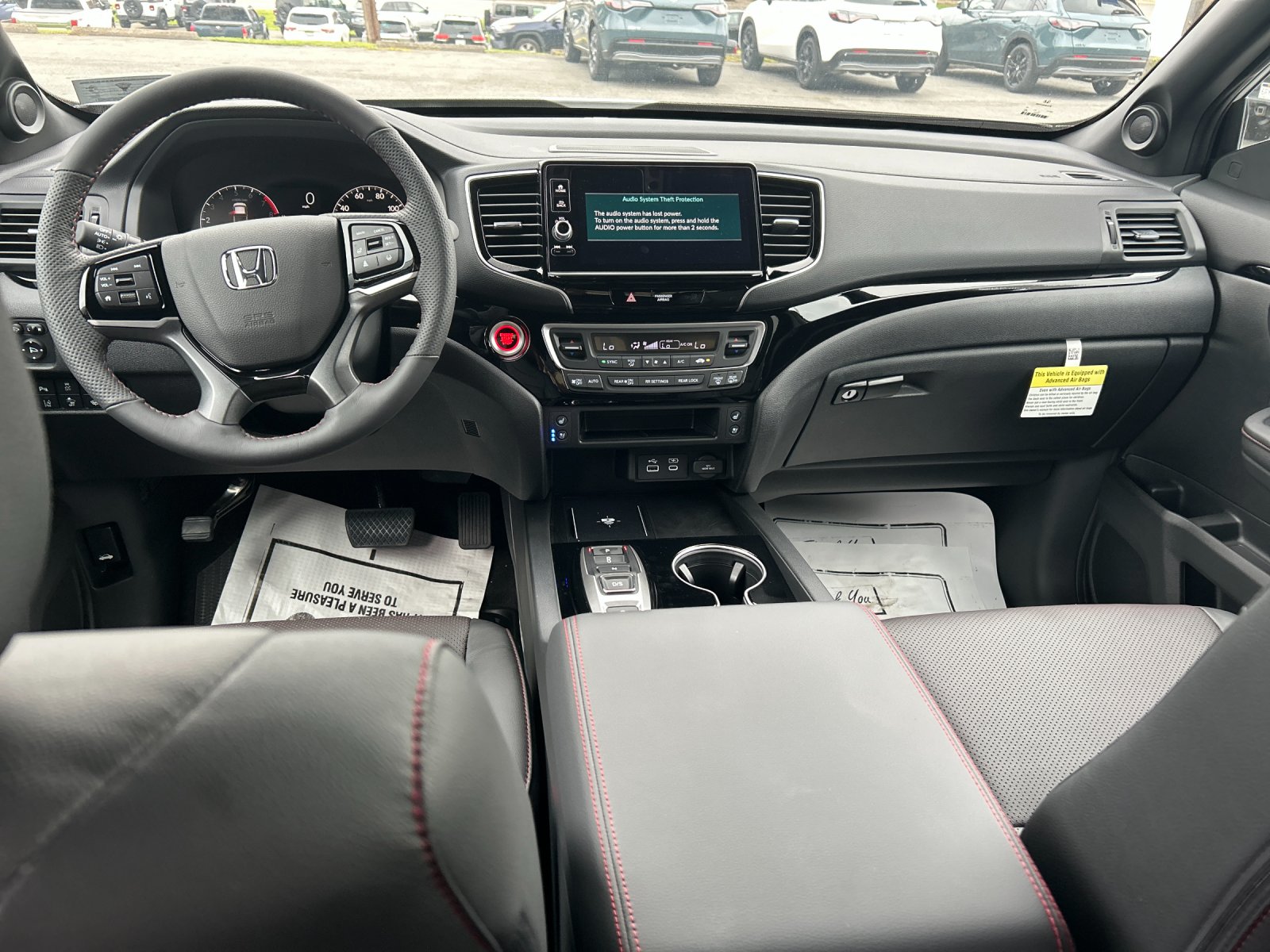 New 2026 Platinum White Pearl Honda Black Edition image 16