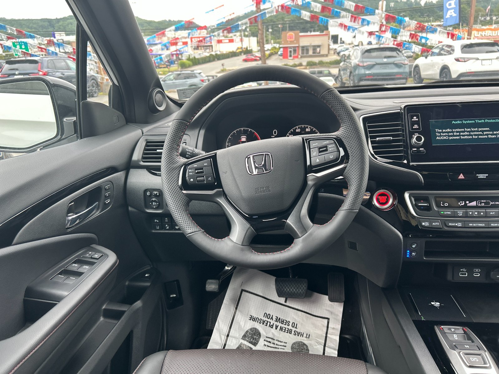 New 2026 Platinum White Pearl Honda Black Edition image 17