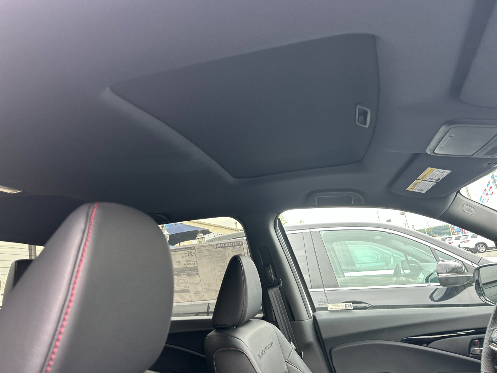 New 2026 Platinum White Pearl Honda Black Edition image 19