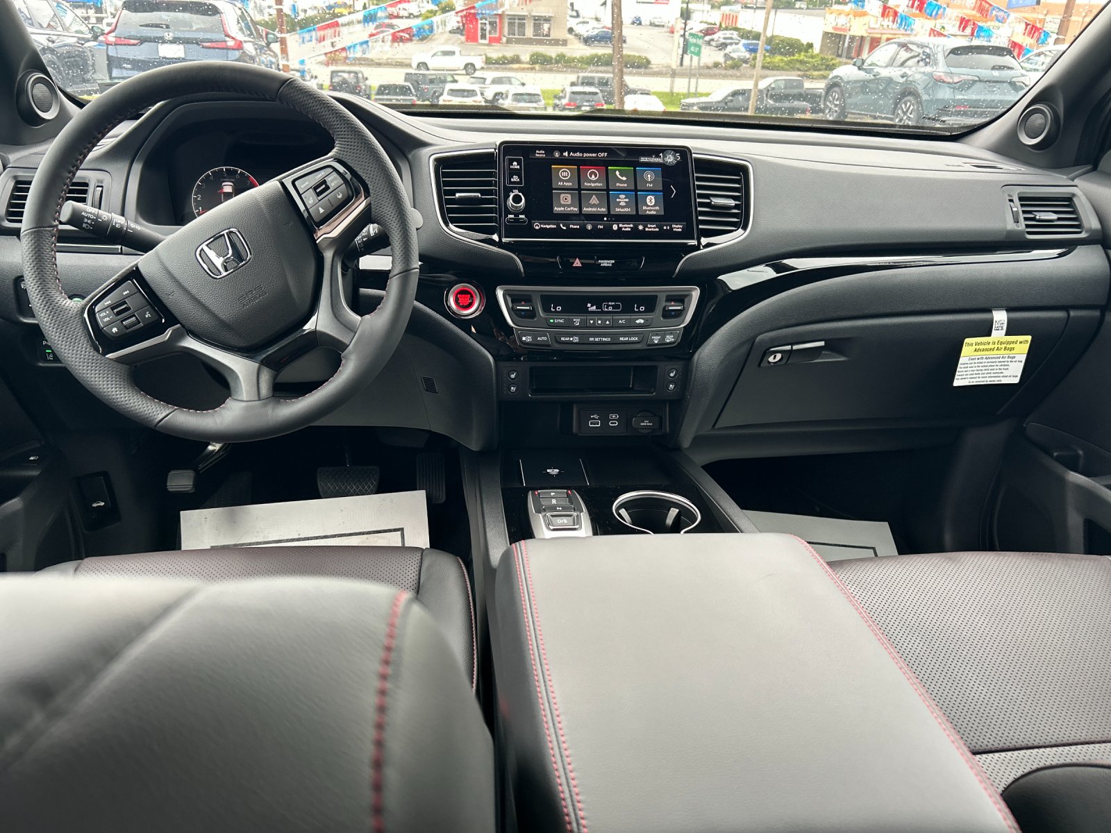 New 2026 Platinum White Pearl Honda Black Edition image 16