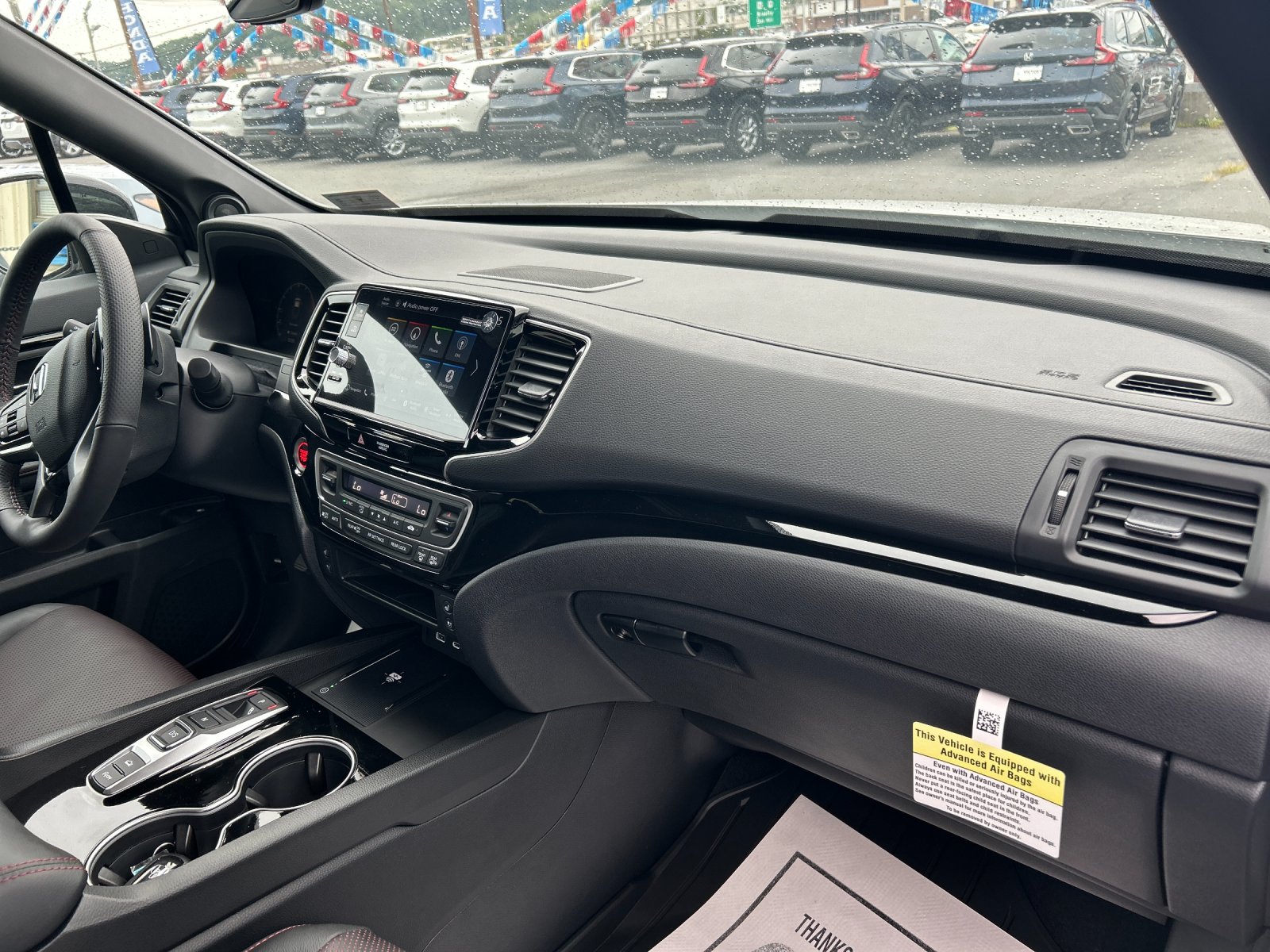 New 2026 Platinum White Pearl Honda Black Edition image 18