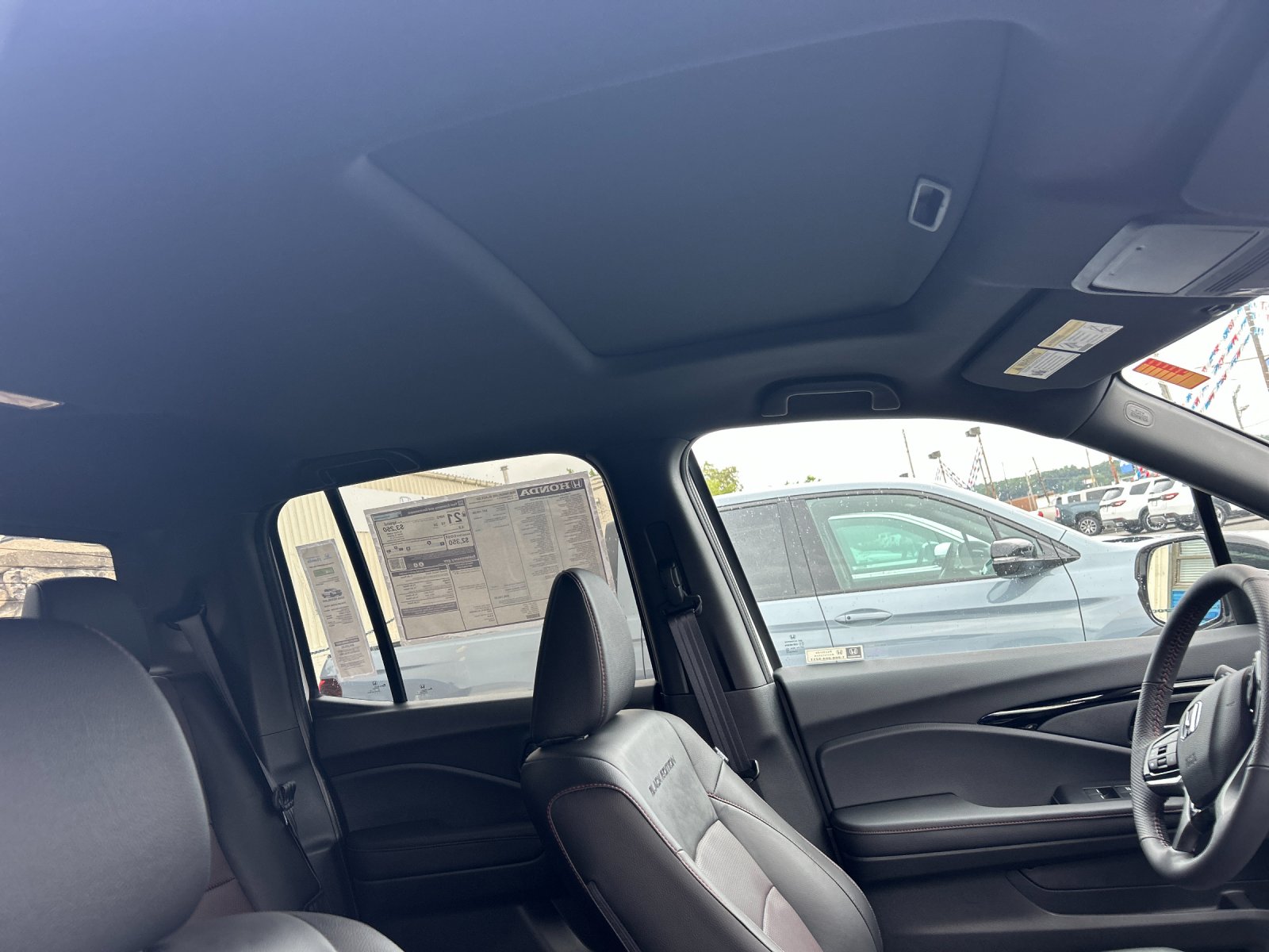 New 2026 Platinum White Pearl Honda Black Edition image 19