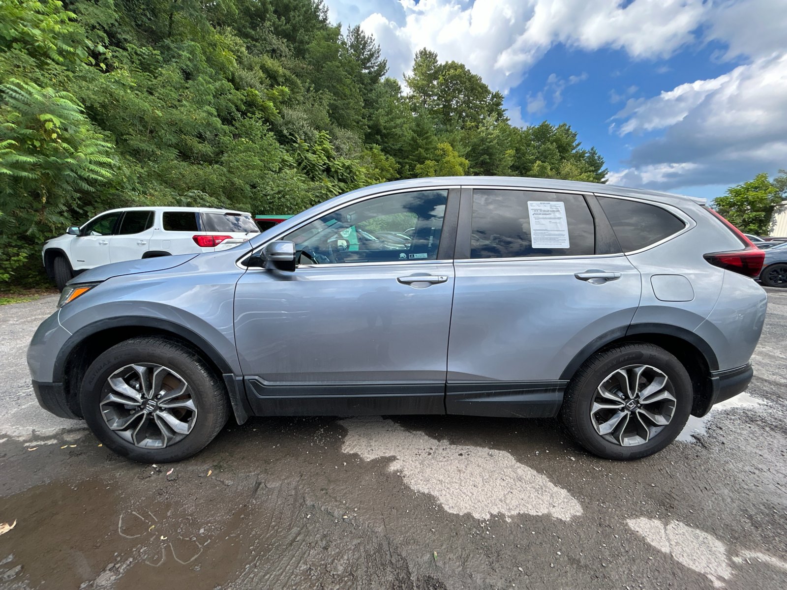 Used 2021 Lunar Silver Metallic Honda EX-L image 2