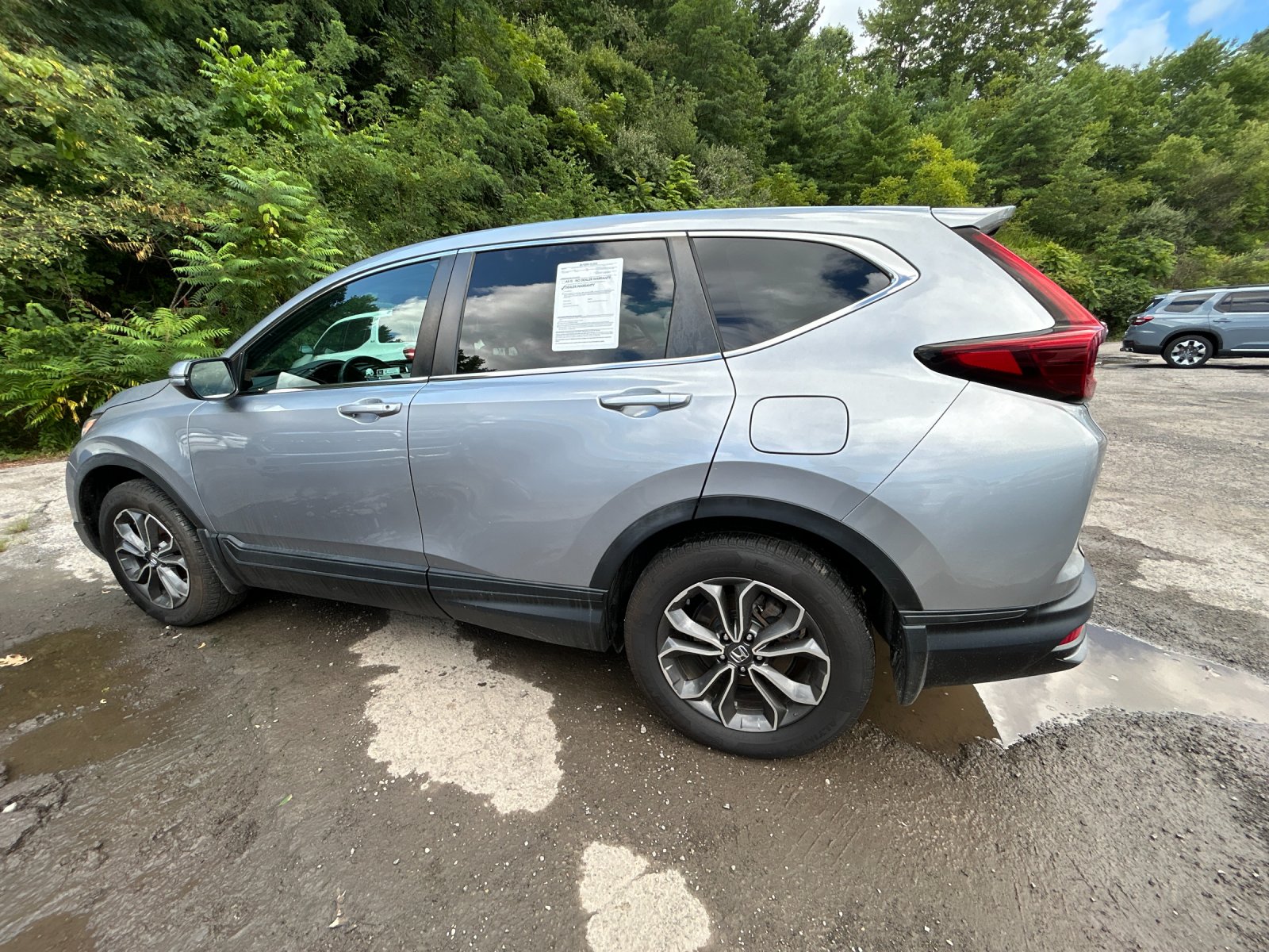 Used 2021 Lunar Silver Metallic Honda EX-L image 3