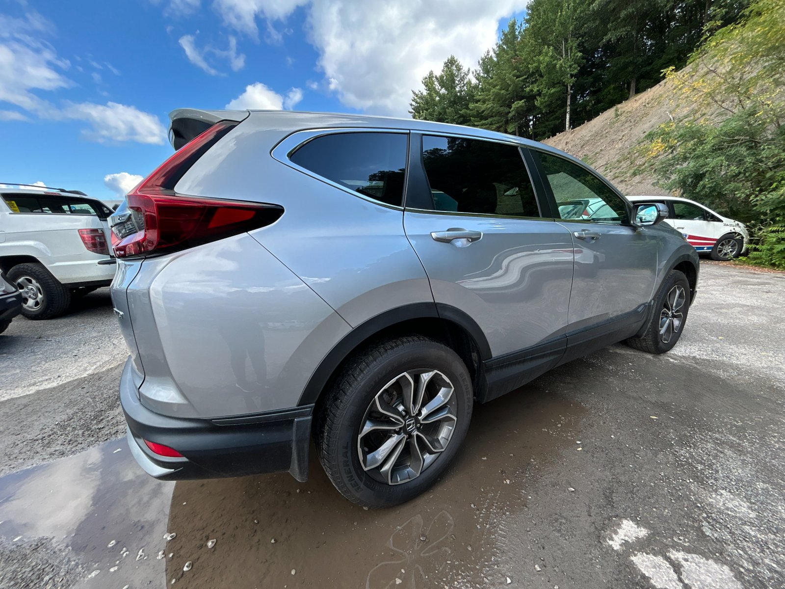 Used 2021 Lunar Silver Metallic Honda EX-L image 5