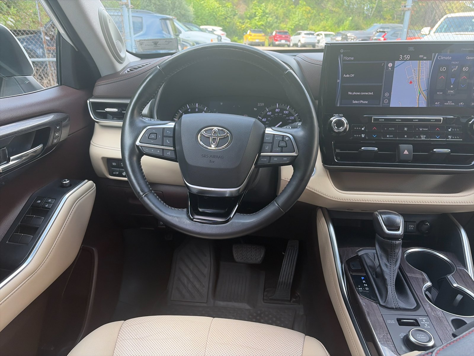 Used 2021 Blizzard Pearl Toyota Limited image 17