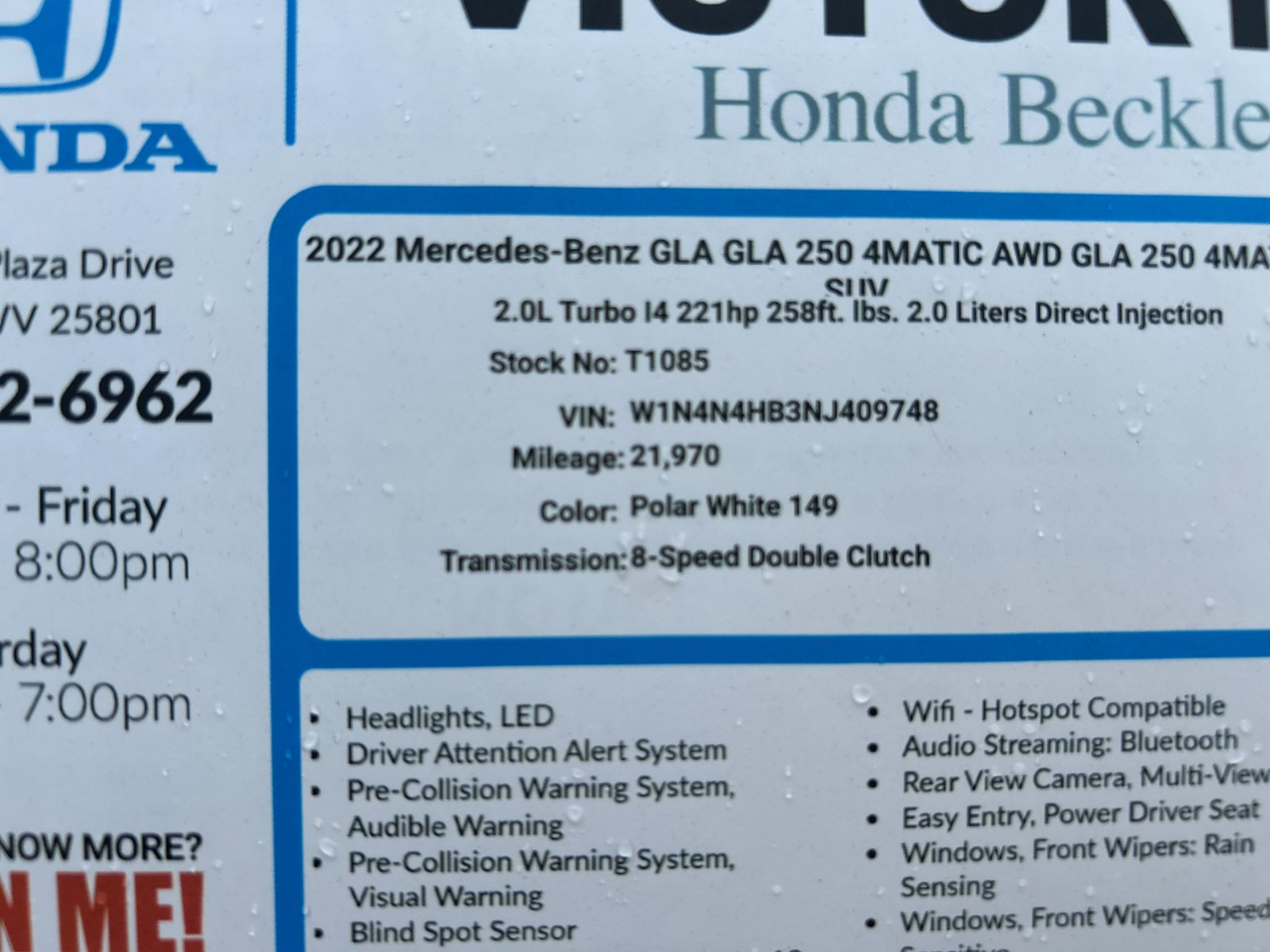 Used 2022  Mercedes-Benz GLA 250 image 33