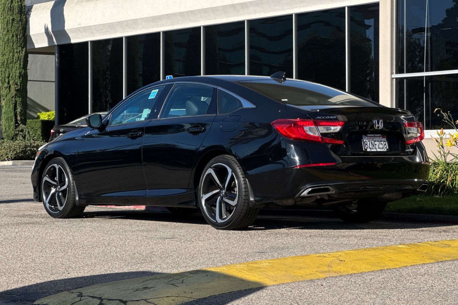 Certified Used 2018 Crystal Black Pearl Honda Sport image 6