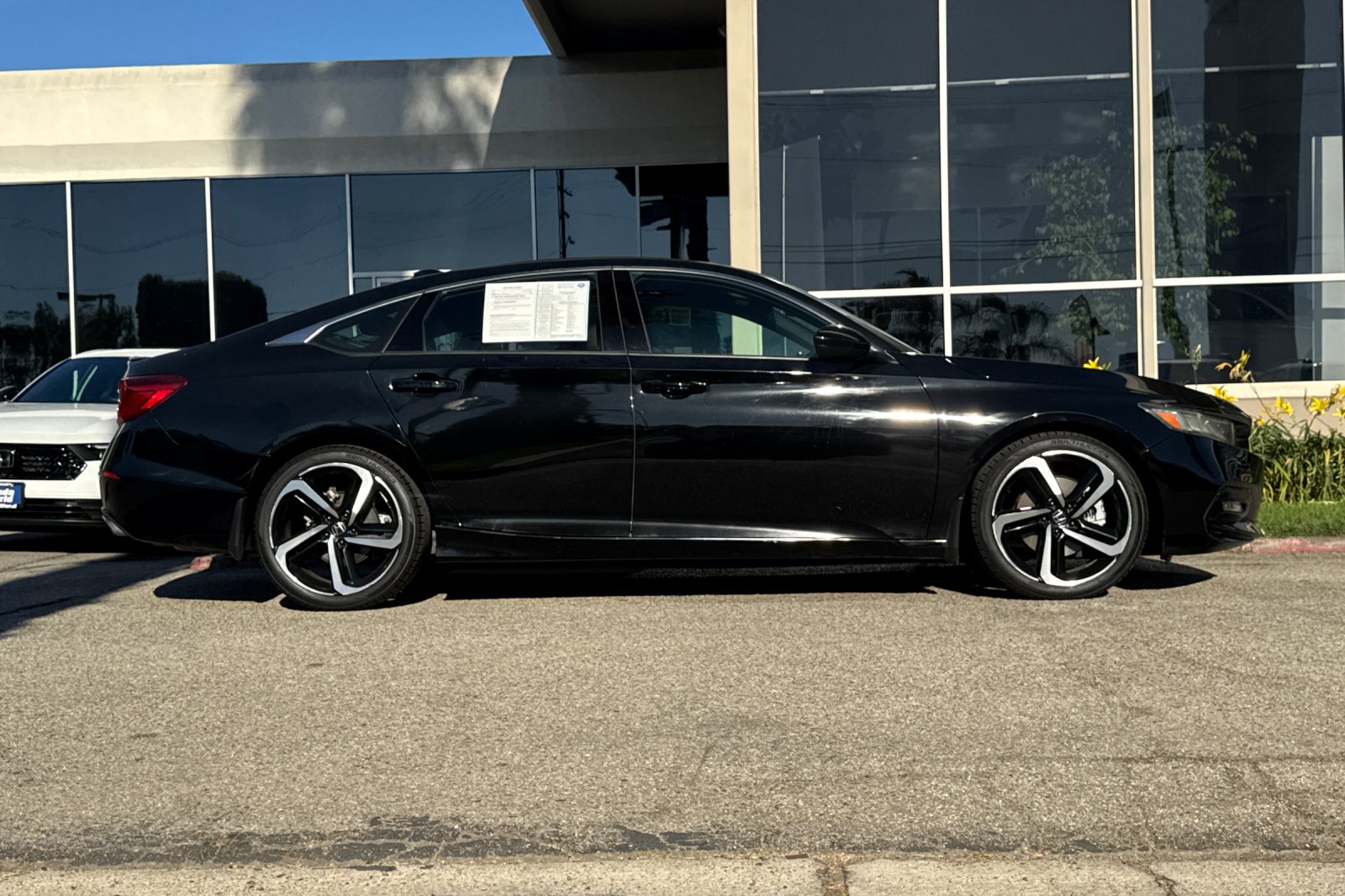 Certified Used 2018 Crystal Black Pearl Honda Sport image 3