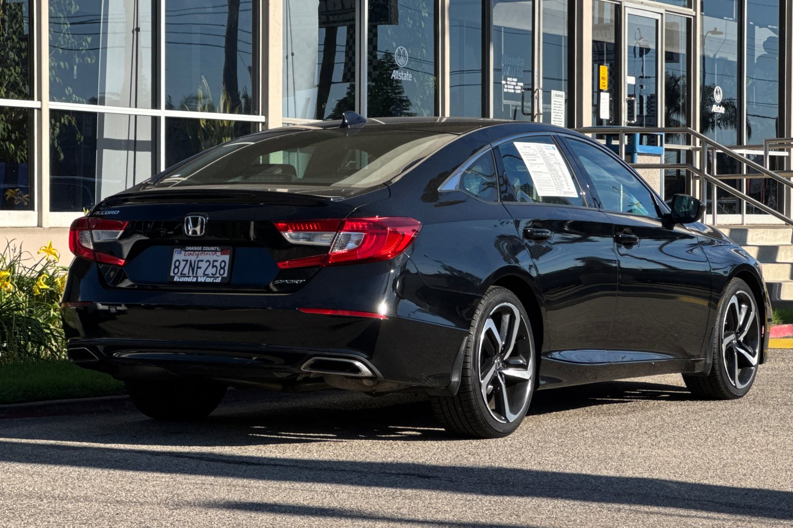 Certified Used 2018 Crystal Black Pearl Honda Sport image 4