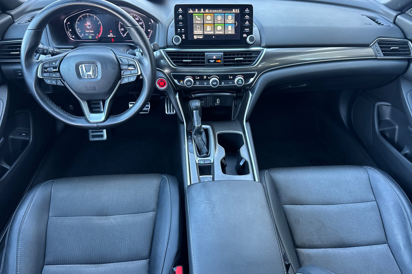 Certified Used 2018 Crystal Black Pearl Honda Sport image 13