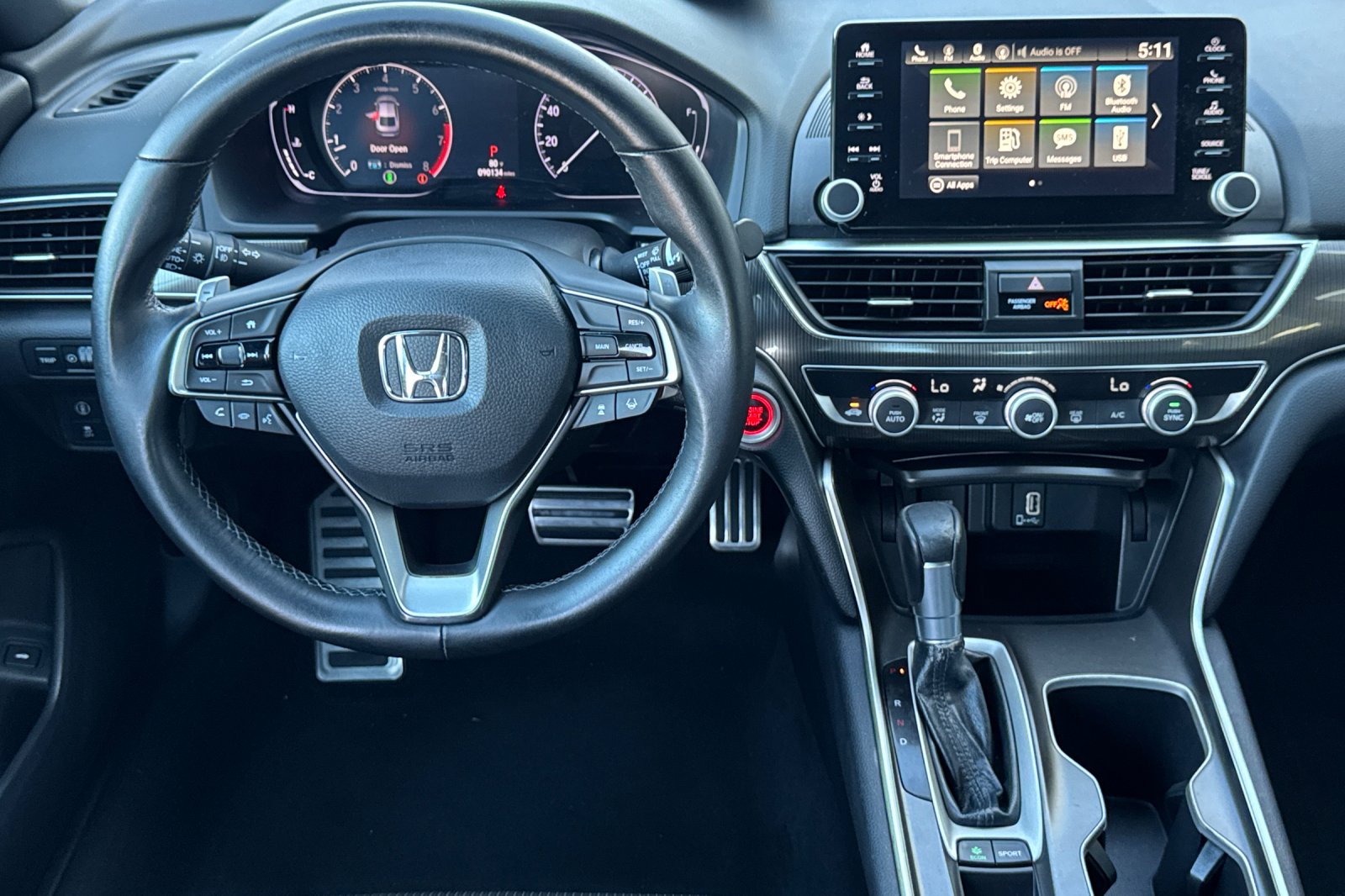 Certified Used 2018 Crystal Black Pearl Honda Sport image 14