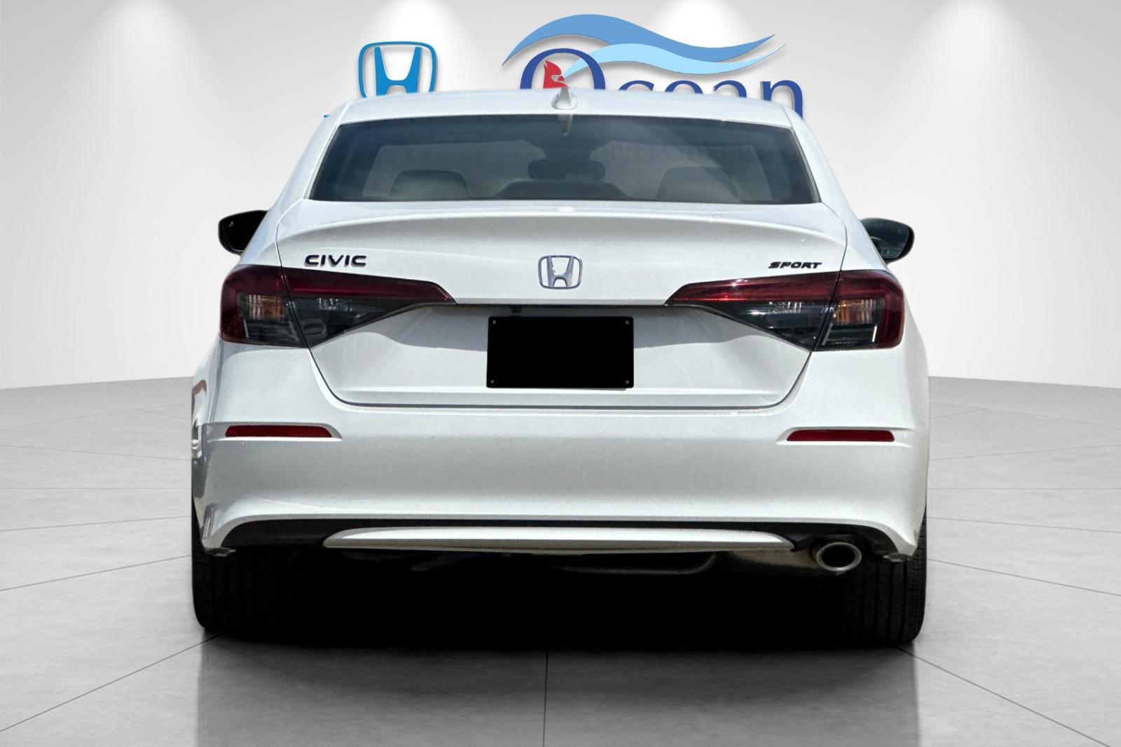 New 2026 Platinum White Pearl Honda Sport image 4