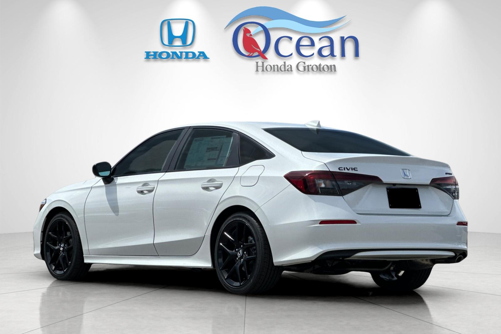 New 2026 Platinum White Pearl Honda Sport image 3