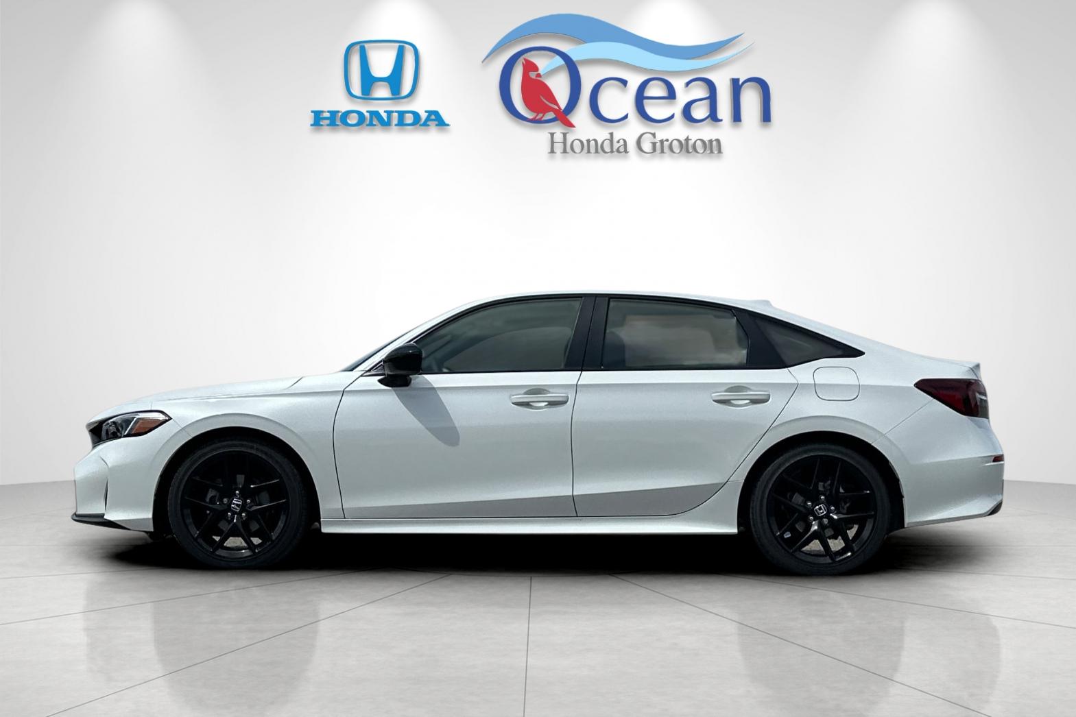 New 2026 Platinum White Pearl Honda Sport image 2