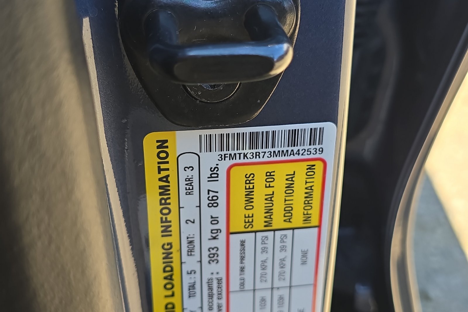 Used 2021 Blue Ford Premium image 12