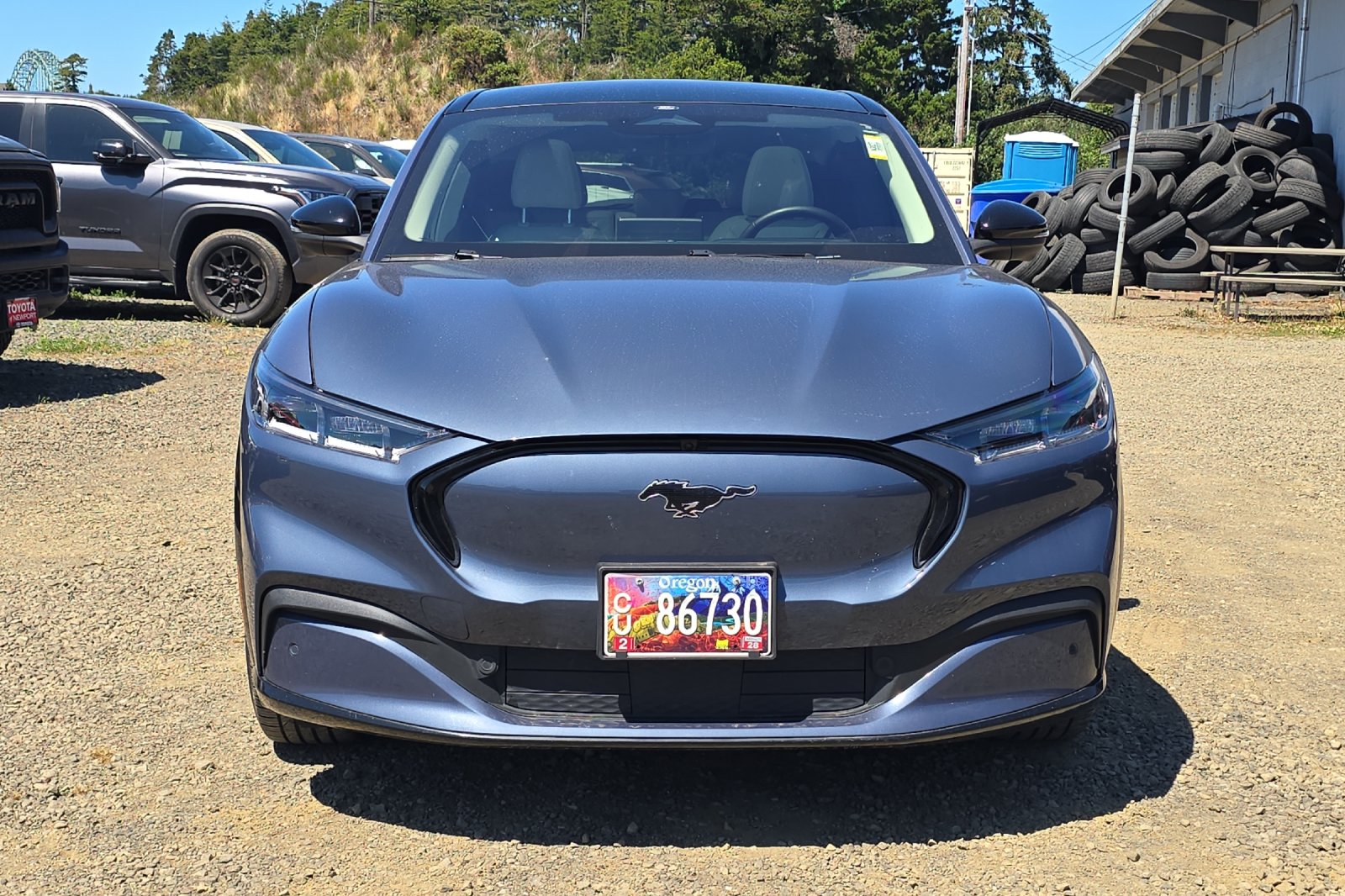 Used 2021 Blue Ford Premium image 3
