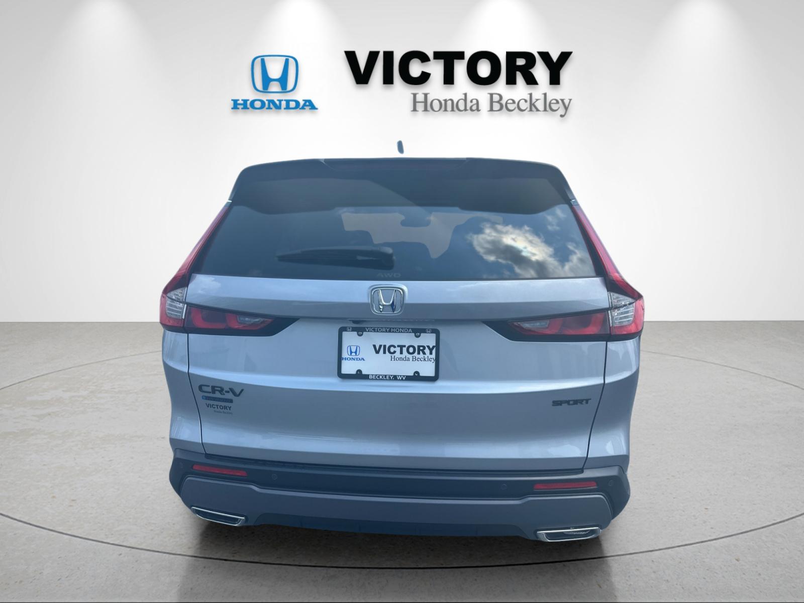 New 2026 Solar Silver Metallic Honda AWD Sport-L Hybrid image 4