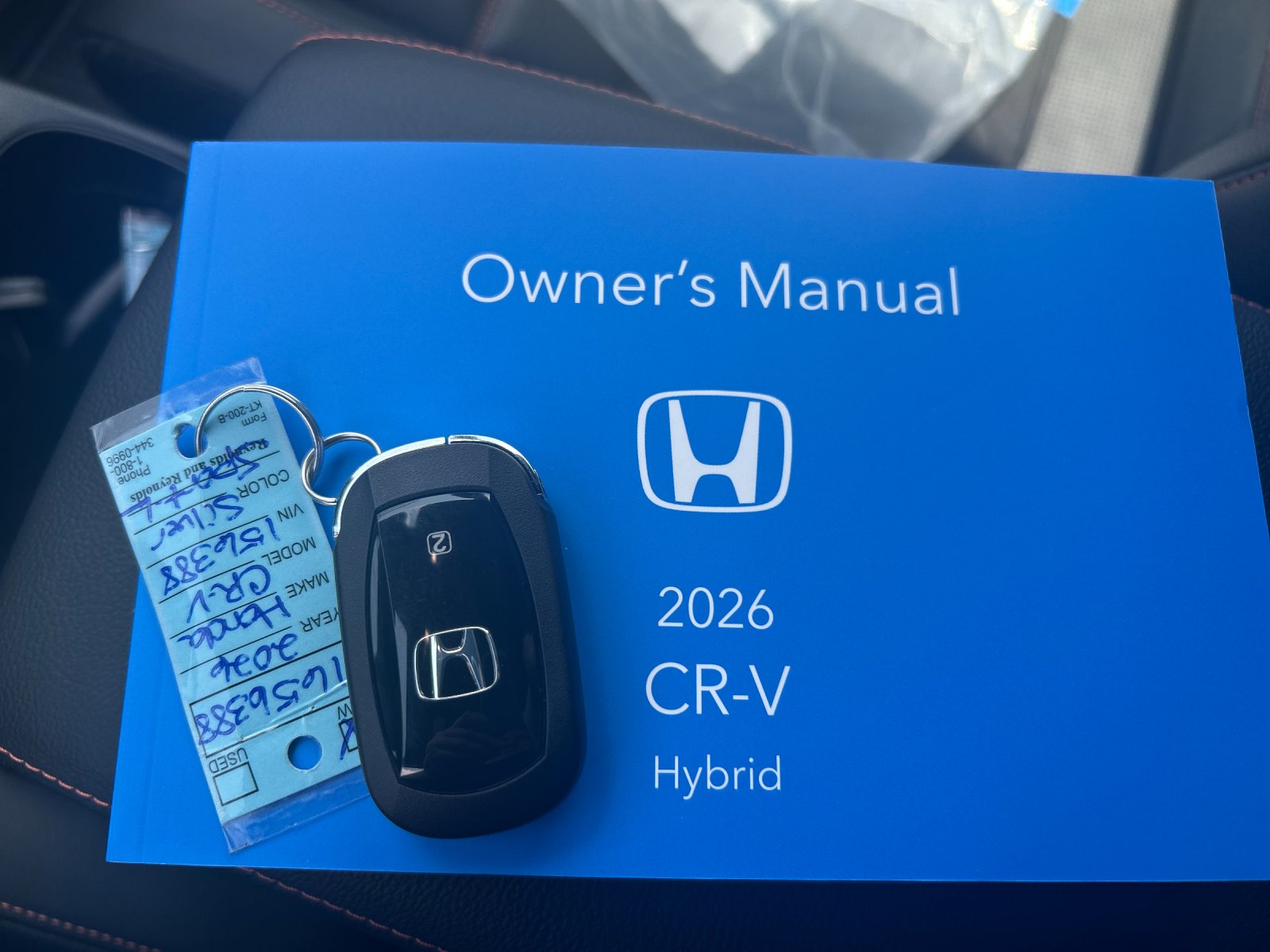 New 2026 Solar Silver Metallic Honda AWD Sport-L Hybrid image 10