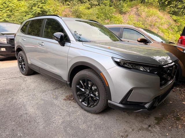 New 2026 Solar Silver Metallic Honda AWD Sport-L Hybrid image 2