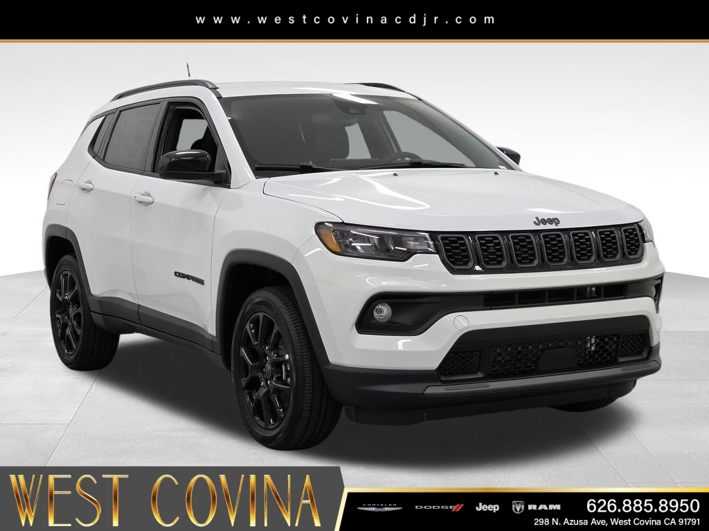 New 2026 Bright White Clear-Coat Exterior Paint Jeep Latitude image 3