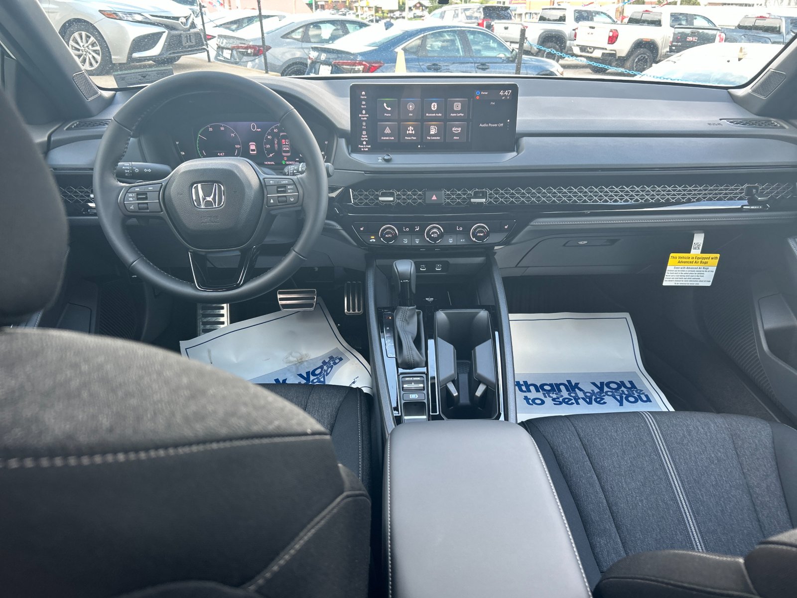 New 2026 Platinum White Pearl Honda Sport Hybrid image 16