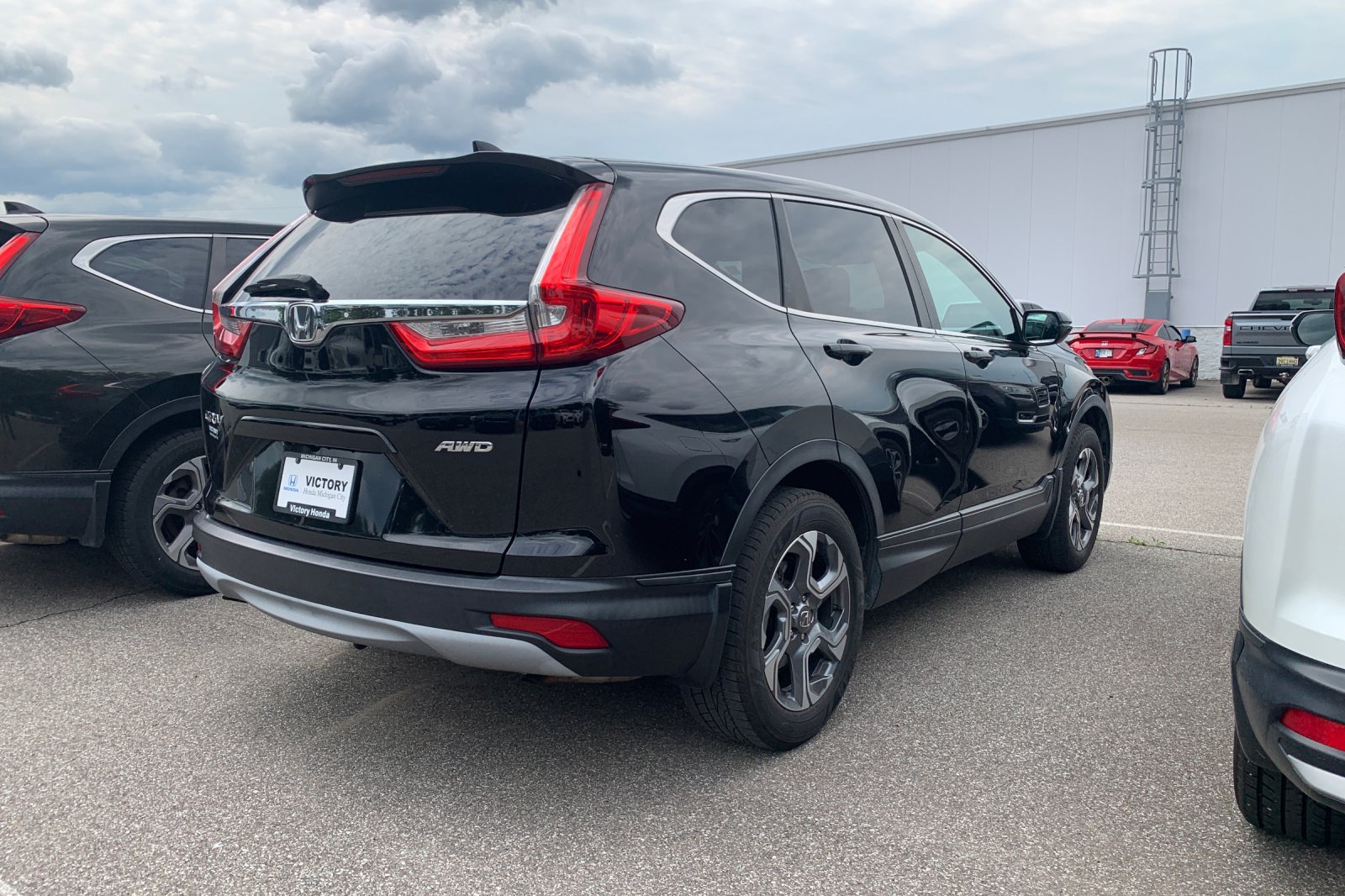 Used 2017 Black Honda EX image 4
