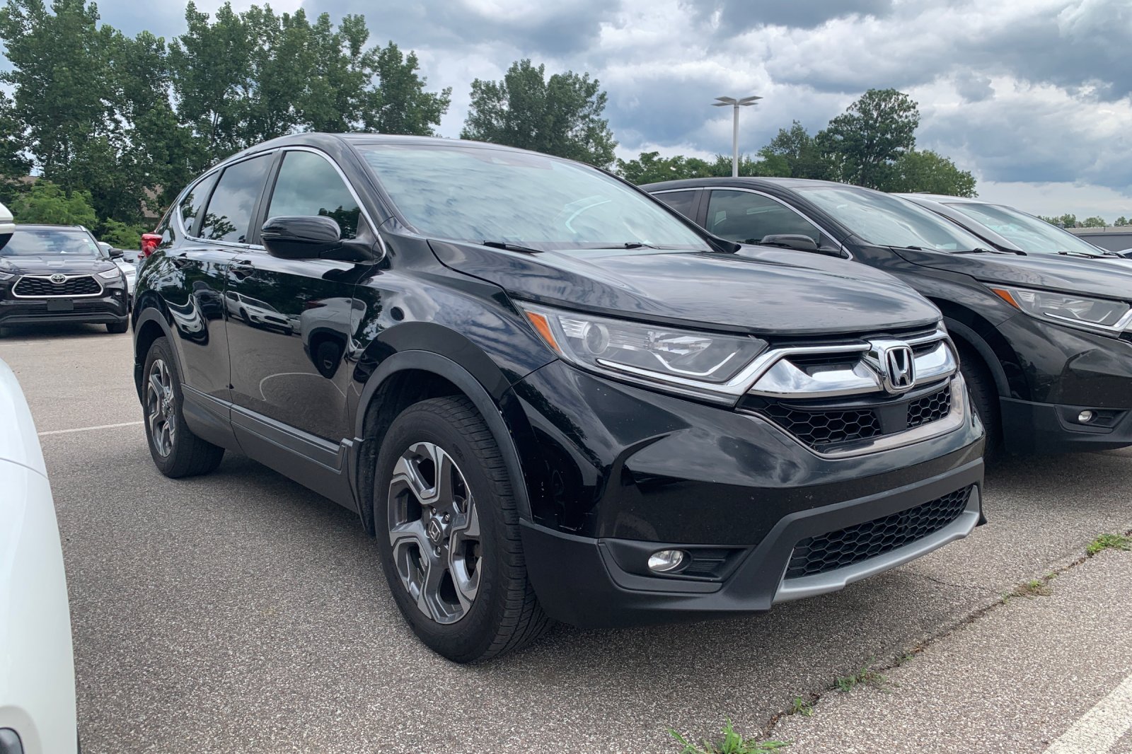 Used 2017 Black Honda EX image 6