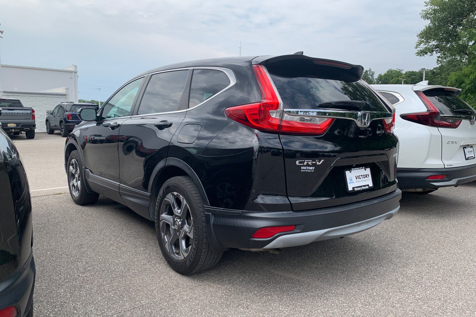 Used 2017 Black Honda EX image 2