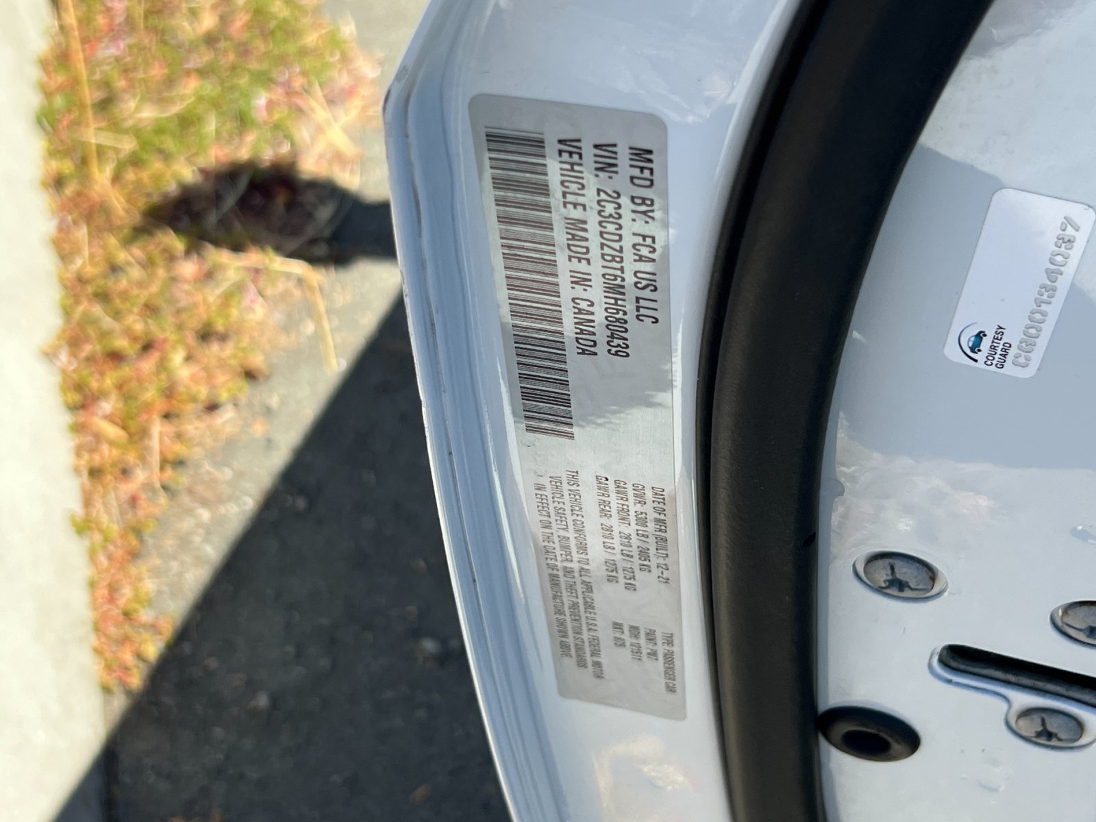 Used 2021 White Dodge R/T image 24