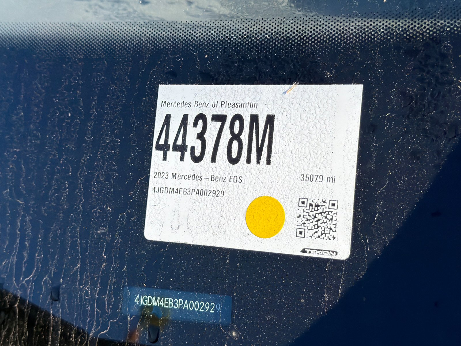 Certified Used 2023 Obsidian Black Metallic Mercedes-Benz 580 4D Sport Utility 4MATIC® image 4
