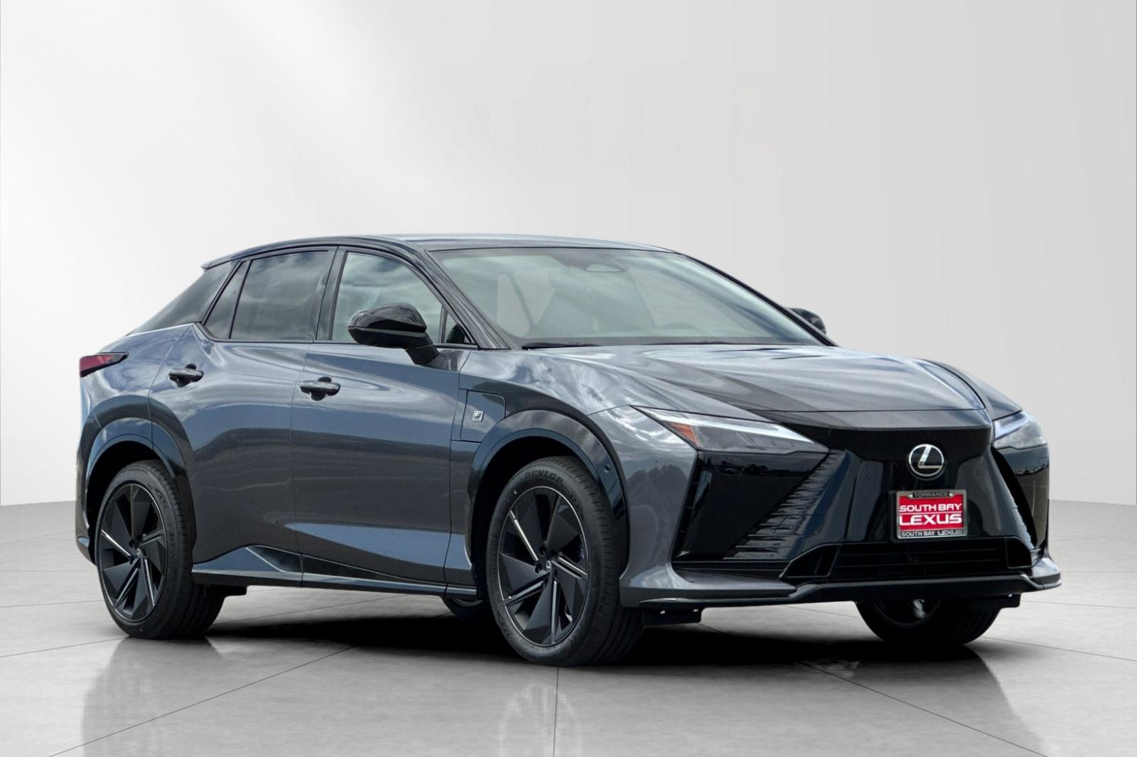New 2026 Cloudburst Gray and Black Onyx Lexus  550e F SPORT AWD image 8