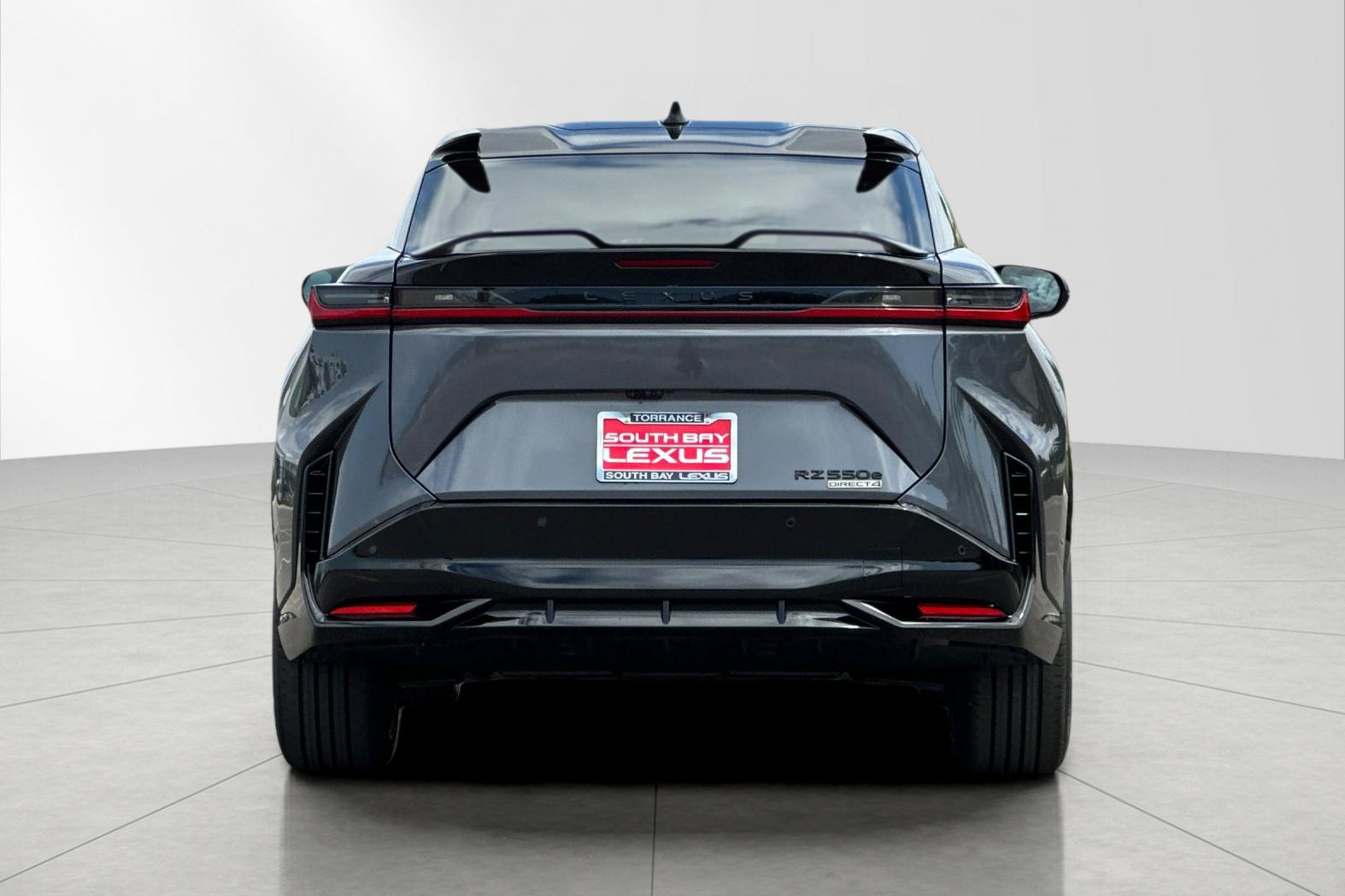 New 2026 Cloudburst Gray and Black Onyx Lexus  550e F SPORT AWD image 5