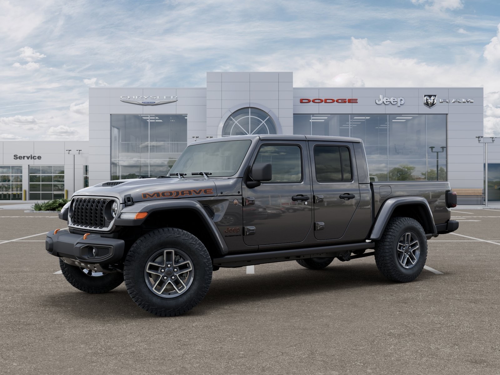 New 2026 Granite Crystal Metallic Clear-Coat Exterior Paint Jeep Mojave image 2