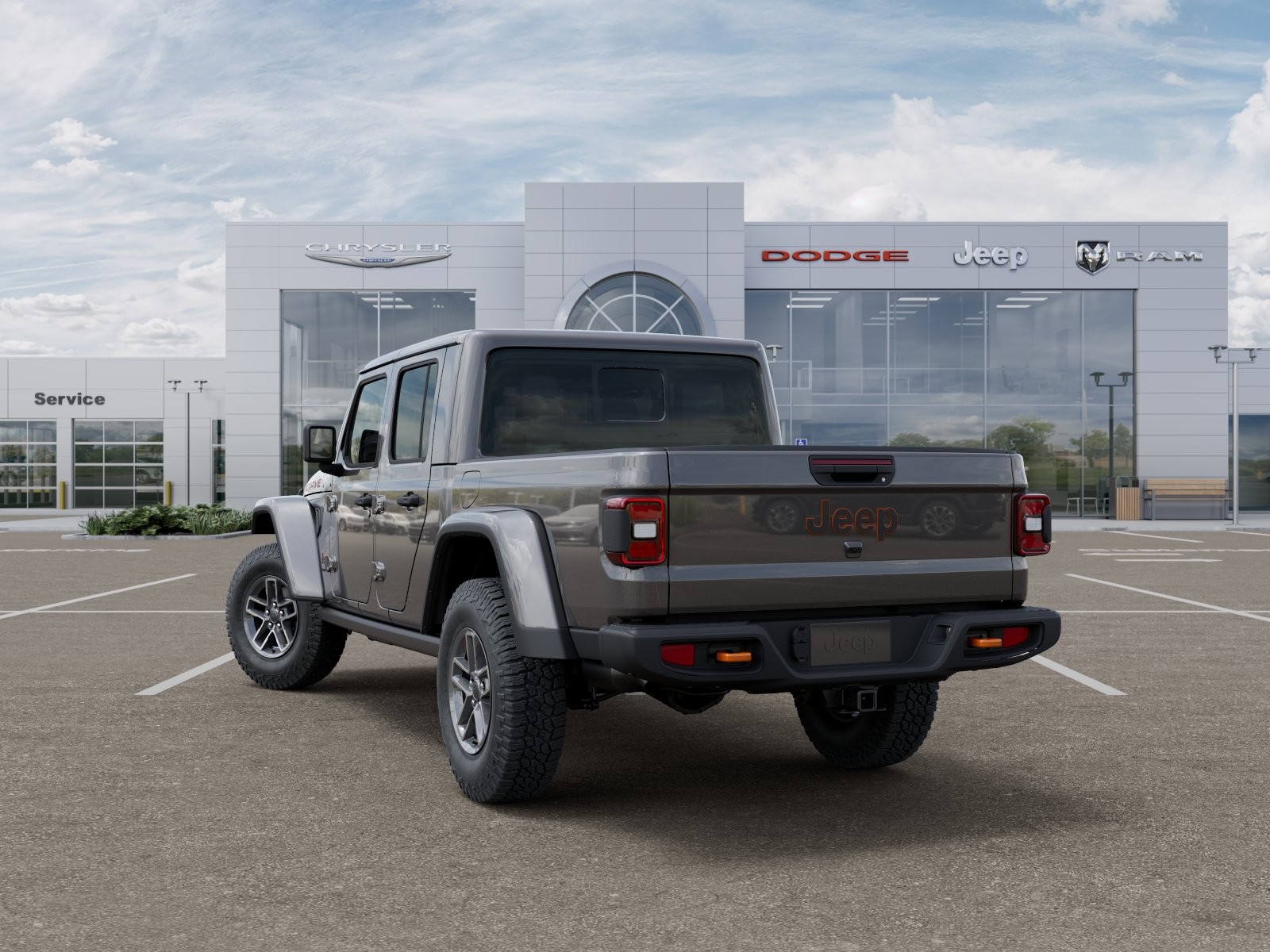 New 2026 Granite Crystal Metallic Clear-Coat Exterior Paint Jeep Mojave image 3