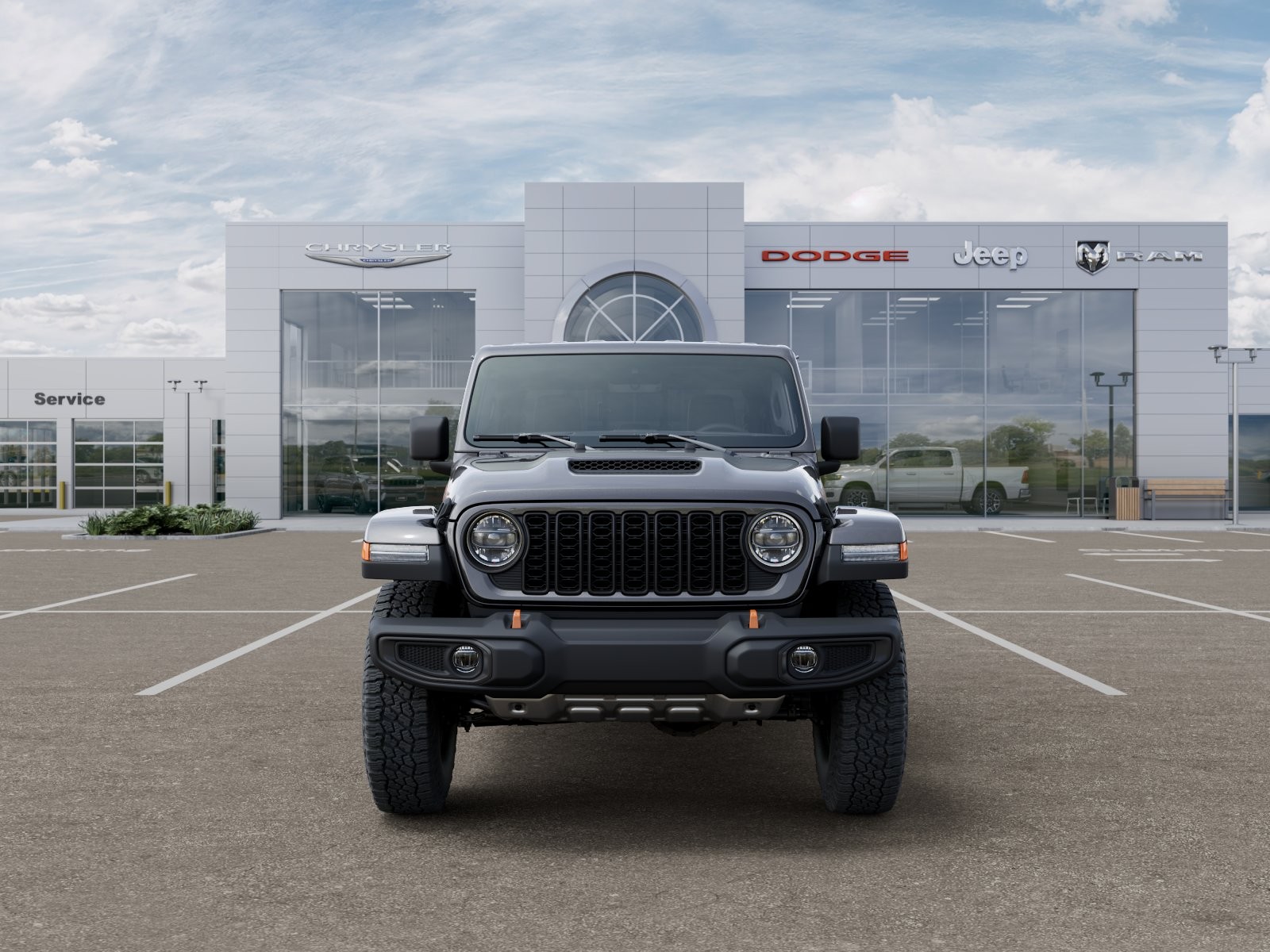New 2026 Granite Crystal Metallic Clear-Coat Exterior Paint Jeep Mojave image 6