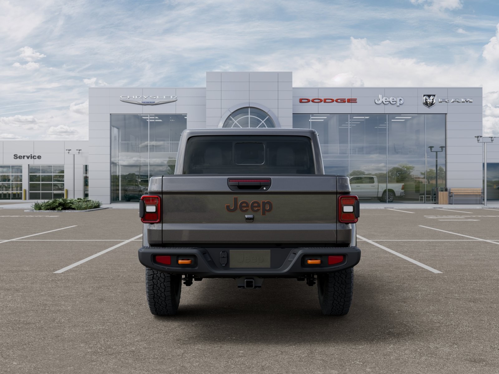 New 2026 Granite Crystal Metallic Clear-Coat Exterior Paint Jeep Mojave image 7