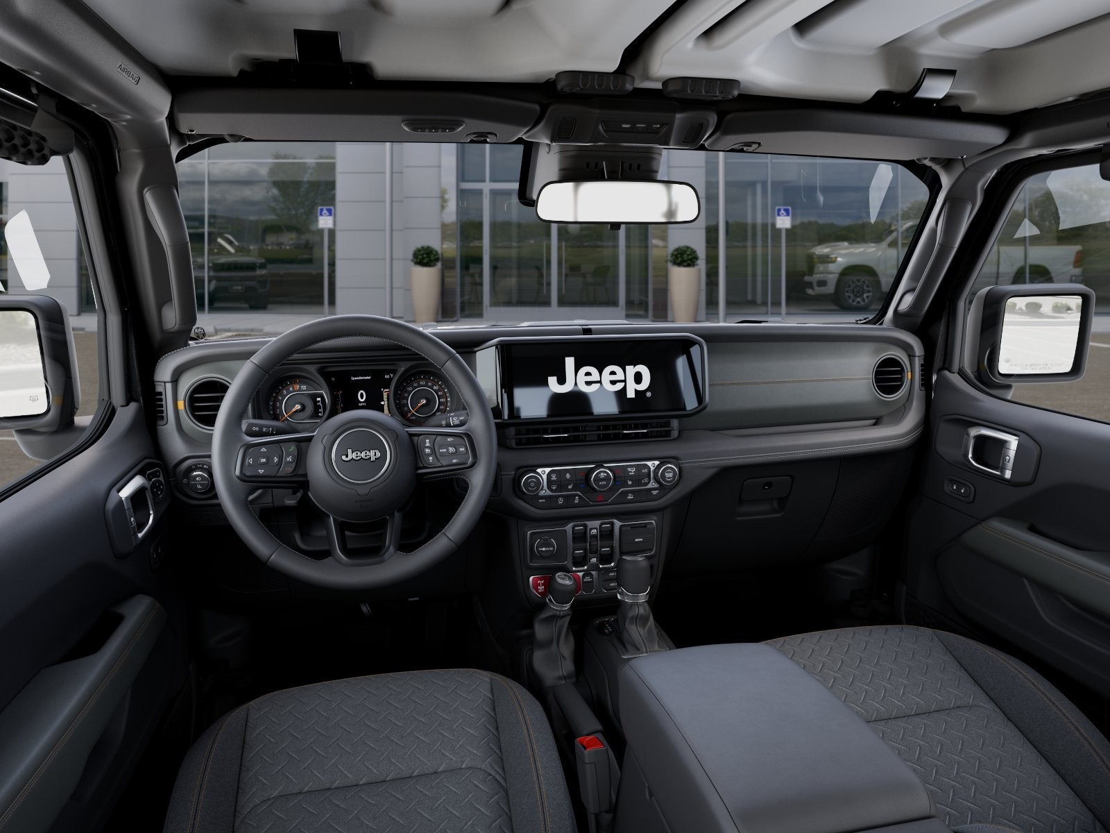 New 2026 Granite Crystal Metallic Clear-Coat Exterior Paint Jeep Mojave image 14