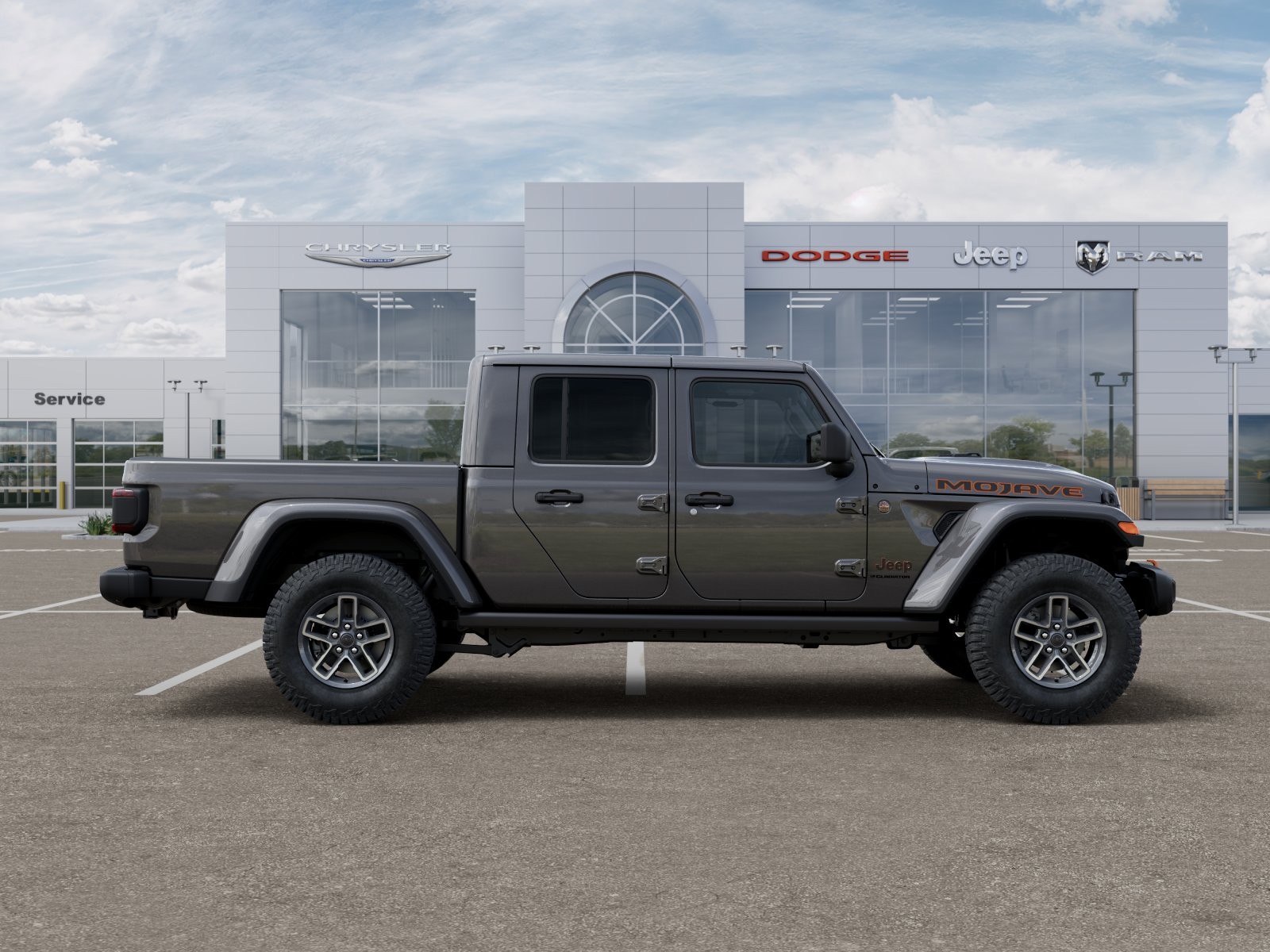 New 2026 Granite Crystal Metallic Clear-Coat Exterior Paint Jeep Mojave image 21